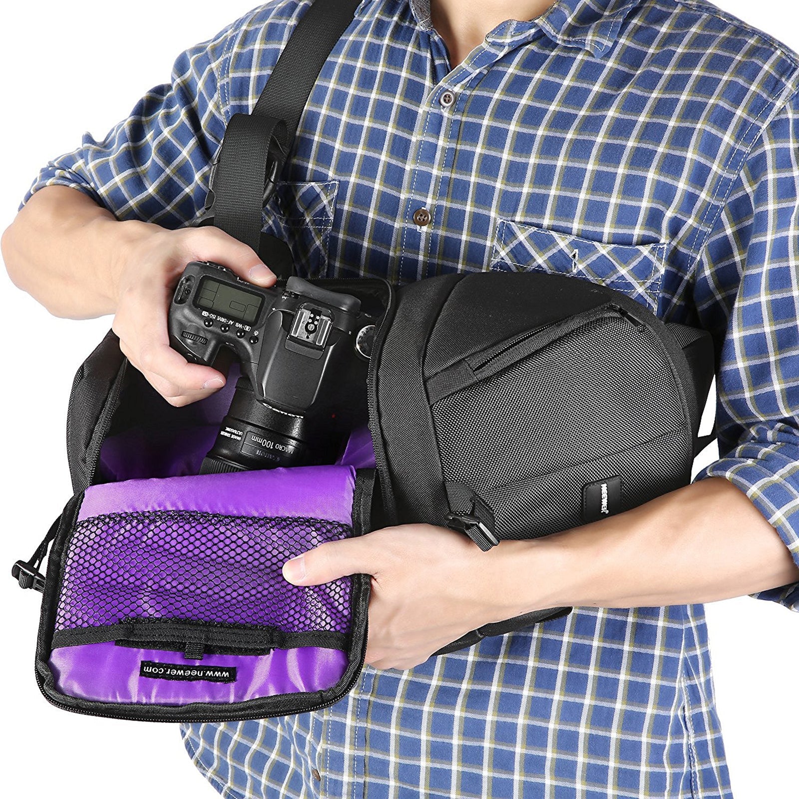 NEEWER NW-XJB02S 9"x5.5"x16" Professioneller Kamera-Rucksack - Image 7