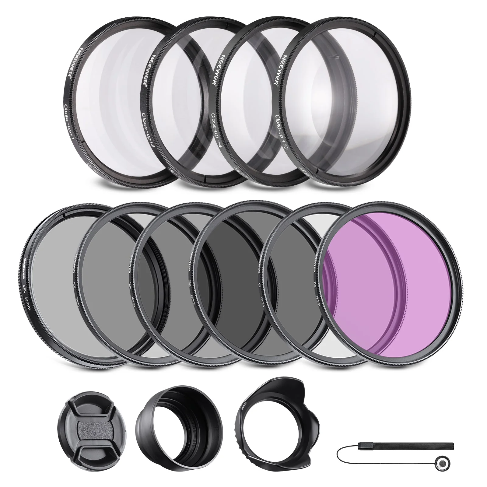 NEEWER ND/CPL/UV/FLD/Nahfilter und Objektiv Zubehör Set - Image 9