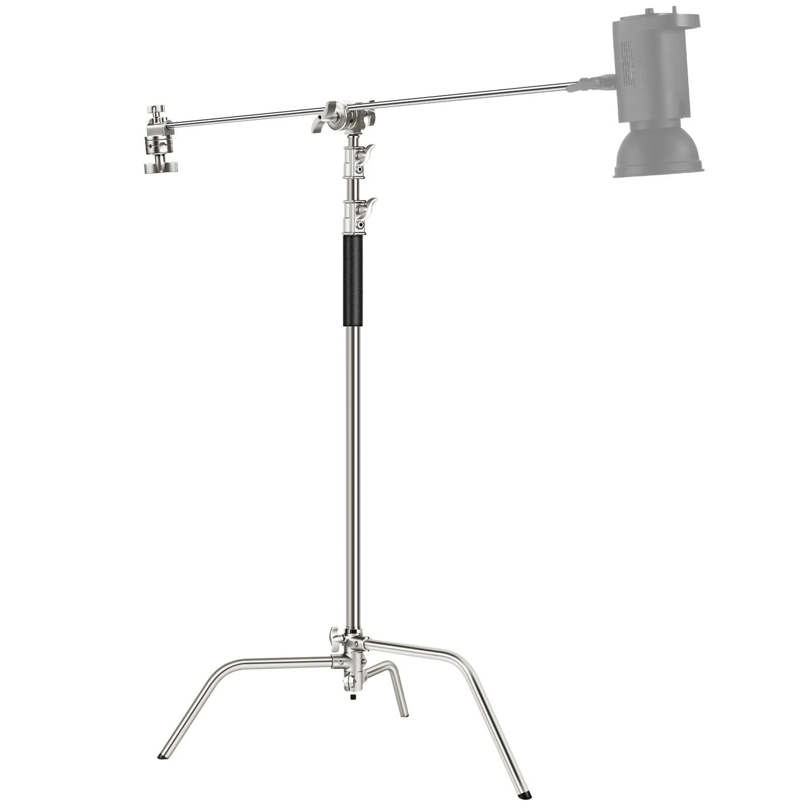 NEEWER SC320 Pro 320cm Schwerlast 100% Edelstahl C-Stand mit Auslegerarm