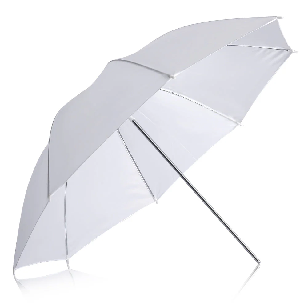 NEEWER 2er Pack 33"/84cm weicher Schirm in Transparent Weiß für Foto- und Videoaufnahmen - Image 3