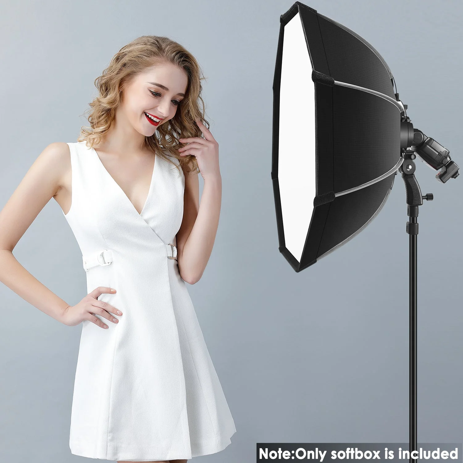 NEEWER SF-RP26 26''/65CM Rechteckige Softbox mit S-Typ-Halterung - Image 7