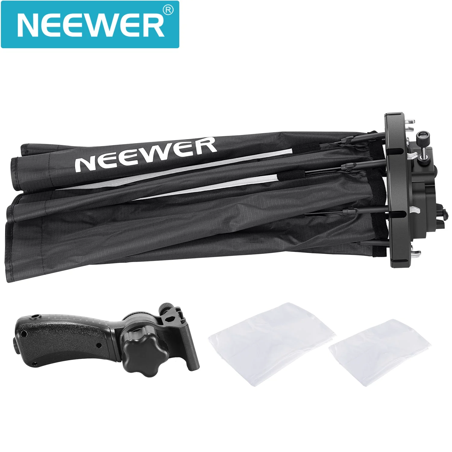 NEEWER SF-RP26 26''/65CM Rechteckige Softbox mit S-Typ-Halterung - Image 8