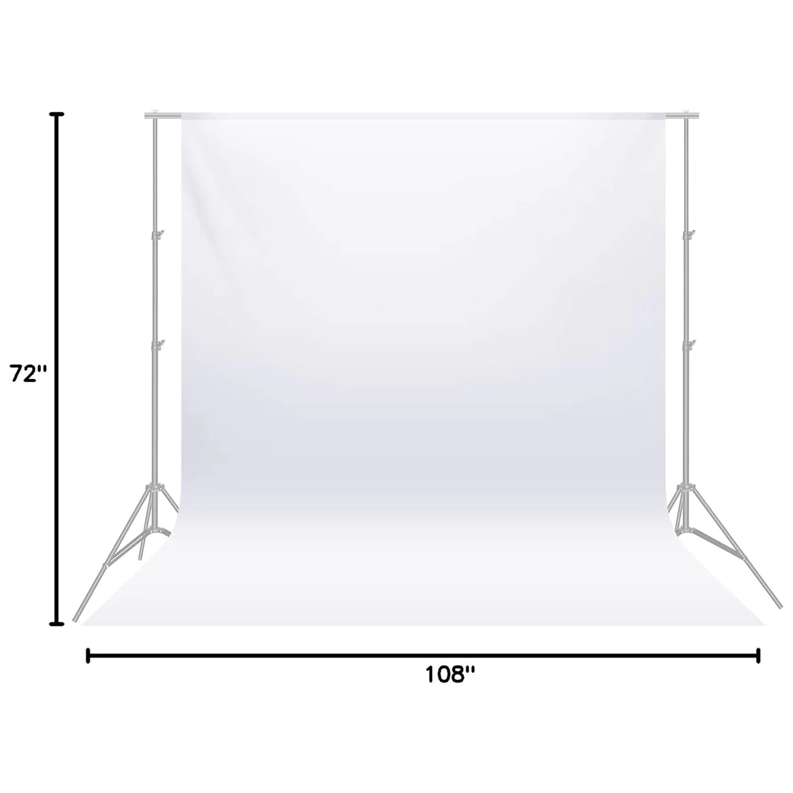NEEWER 1.8x2.8m Faltbarer Fotostudio Hintergrund aus Polyester - Image 4