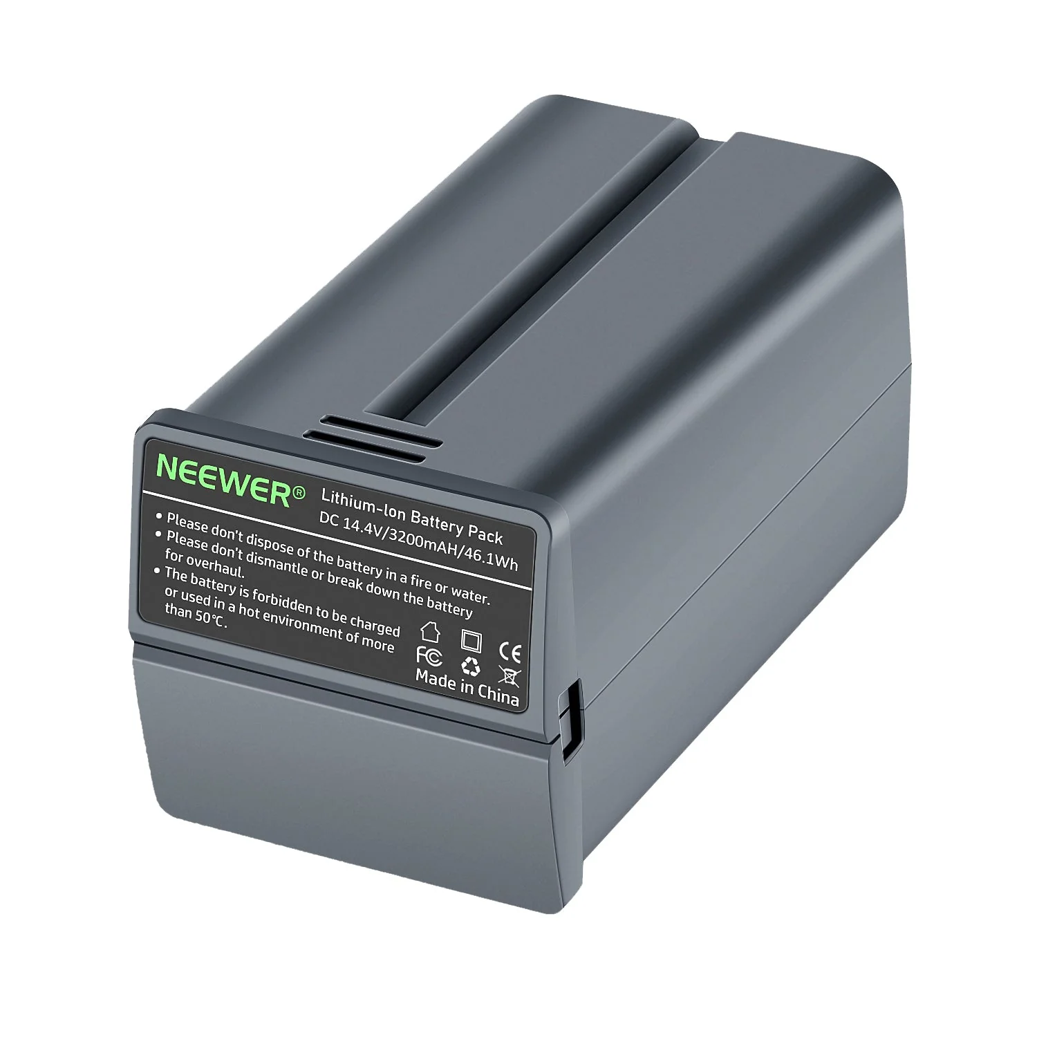 NEEWER 14,4V 3200mAh Li ion Akku für Q3 Blitzgerät