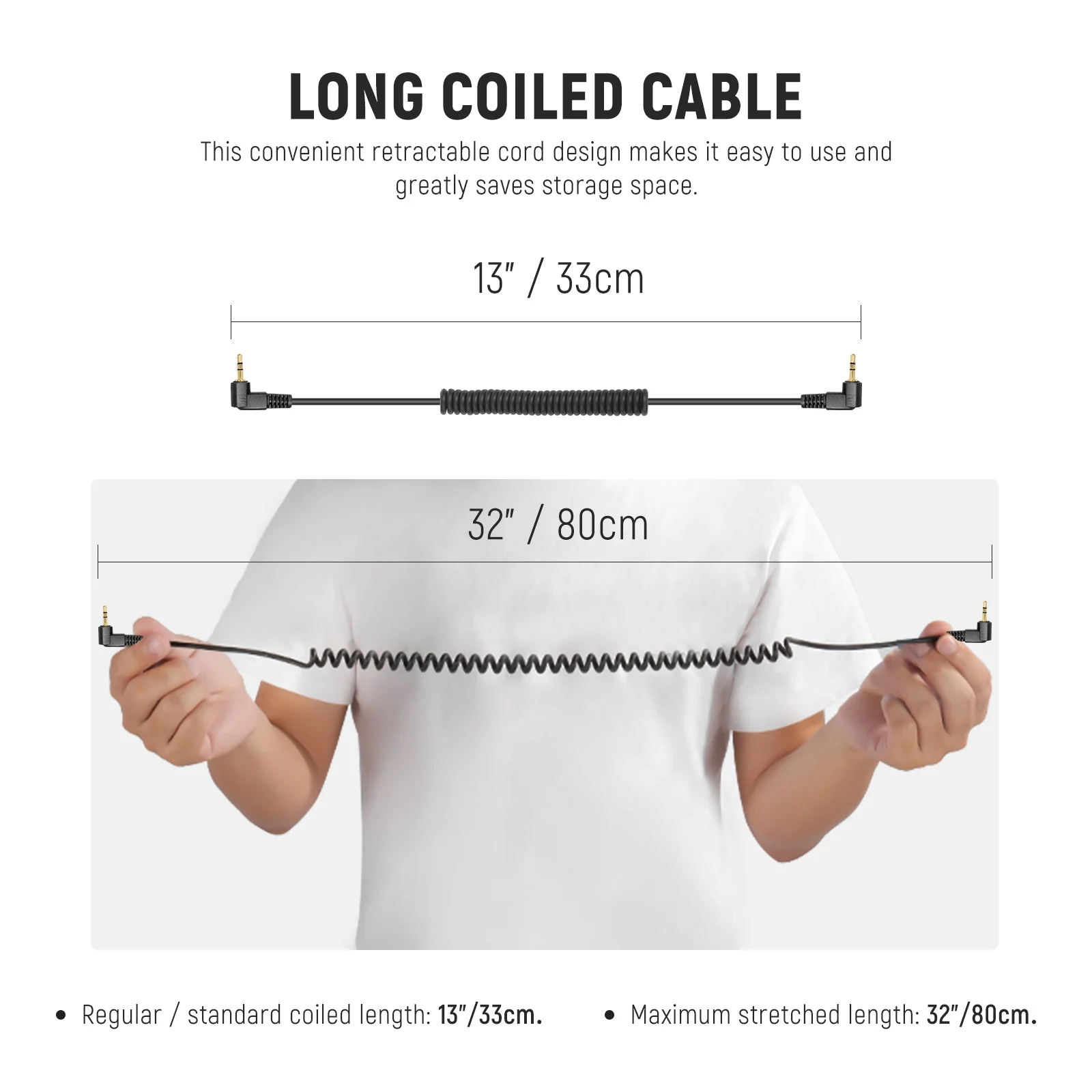 NEEWER 2,5mm zu C1 Fernauslöserkabel kompatibel für Canon - Image 7