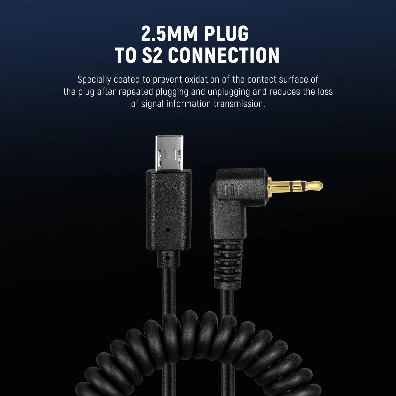 NEEWER 2,5 mm zu S2 Fernauslöserkabel für Sony - Image 4