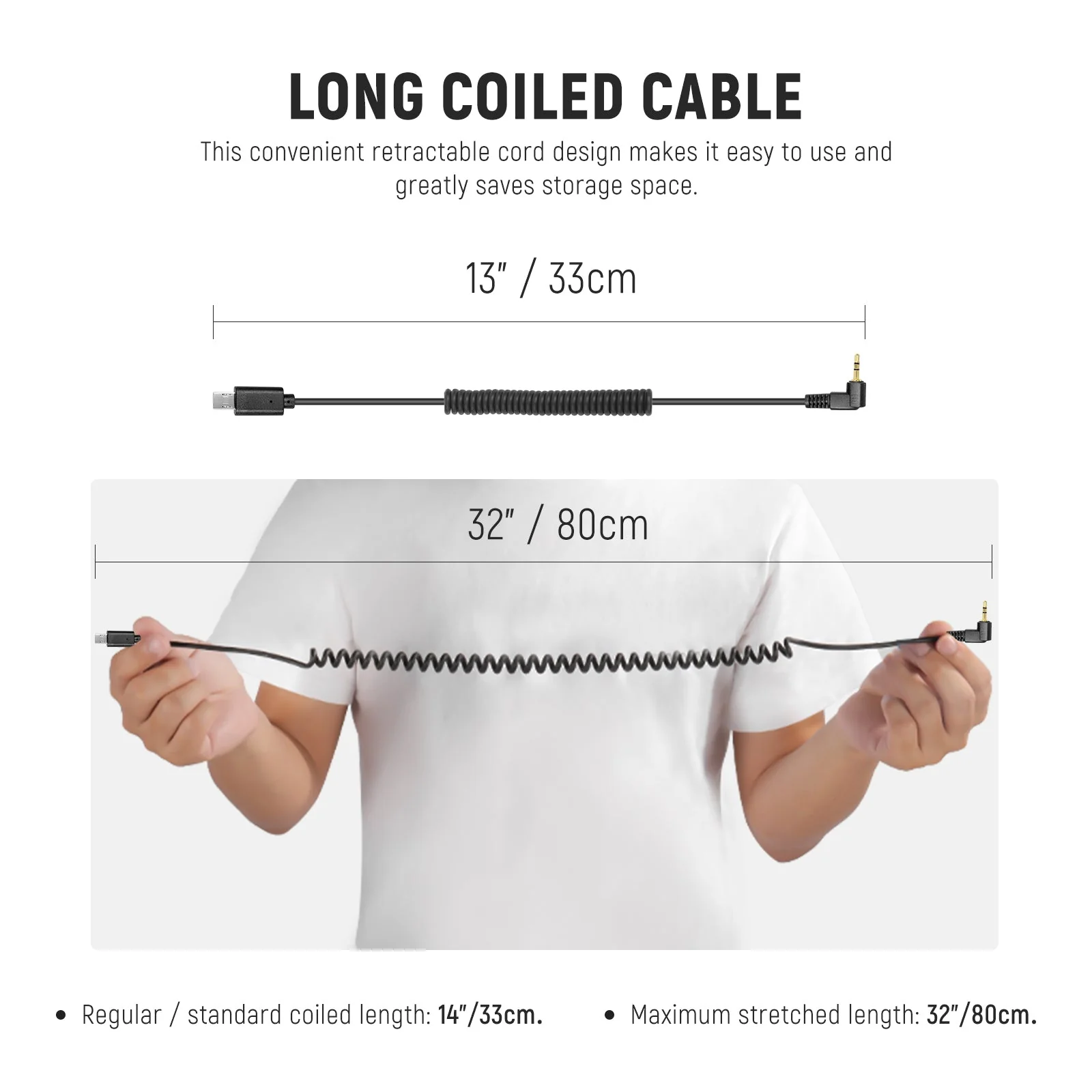 NEEWER 2,5 mm zu S2 Fernauslöserkabel für Sony - Image 7