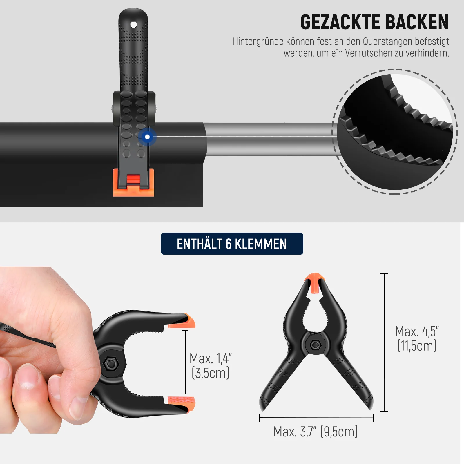 NEEWER NK102 2.6x3m Fotografie Beleuchtungsset mit Hintergrund - Image 8