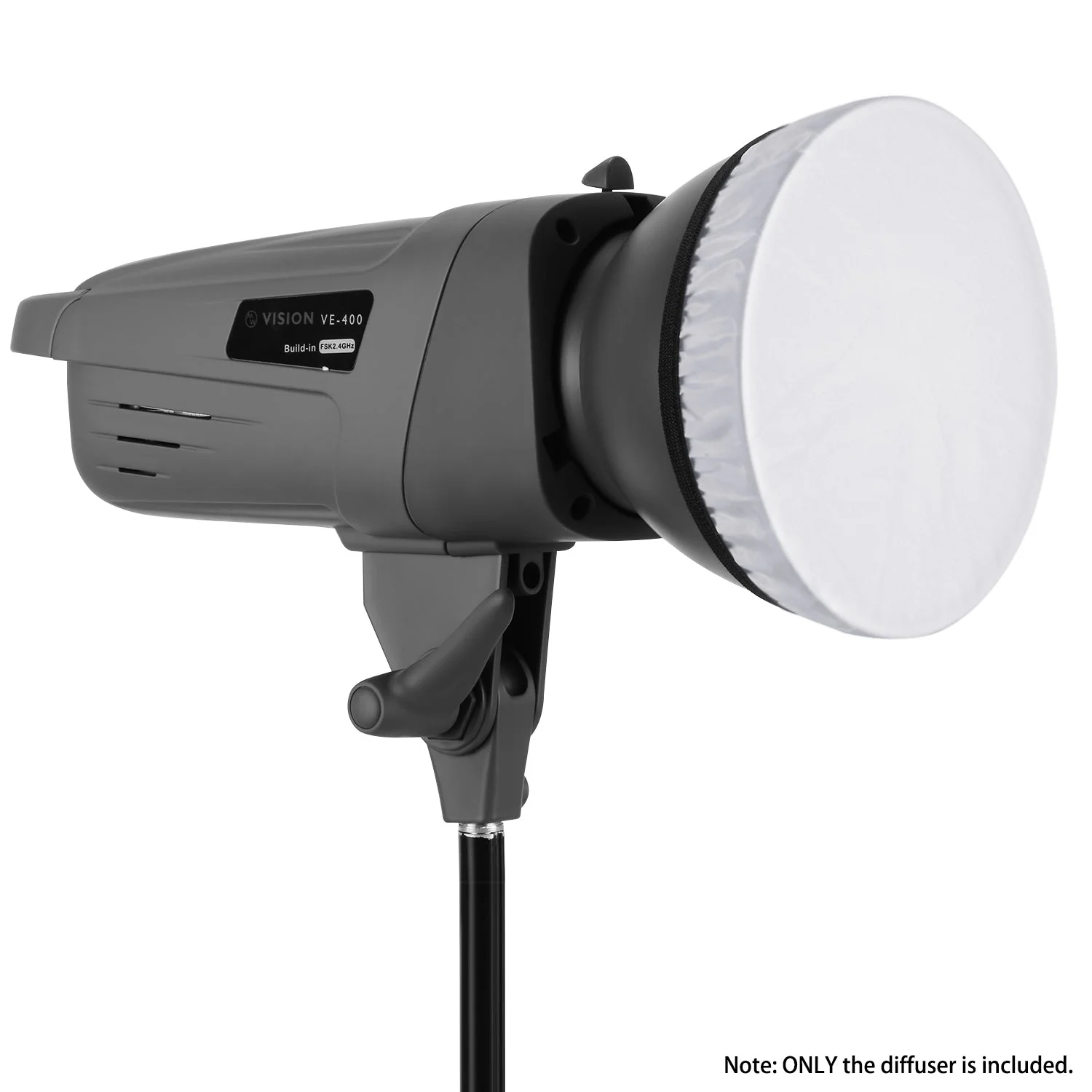 NEEWER 2er-Pack 7" / 18cm weicher Diffusor-Socke für Stroboskop Licht - Image 4