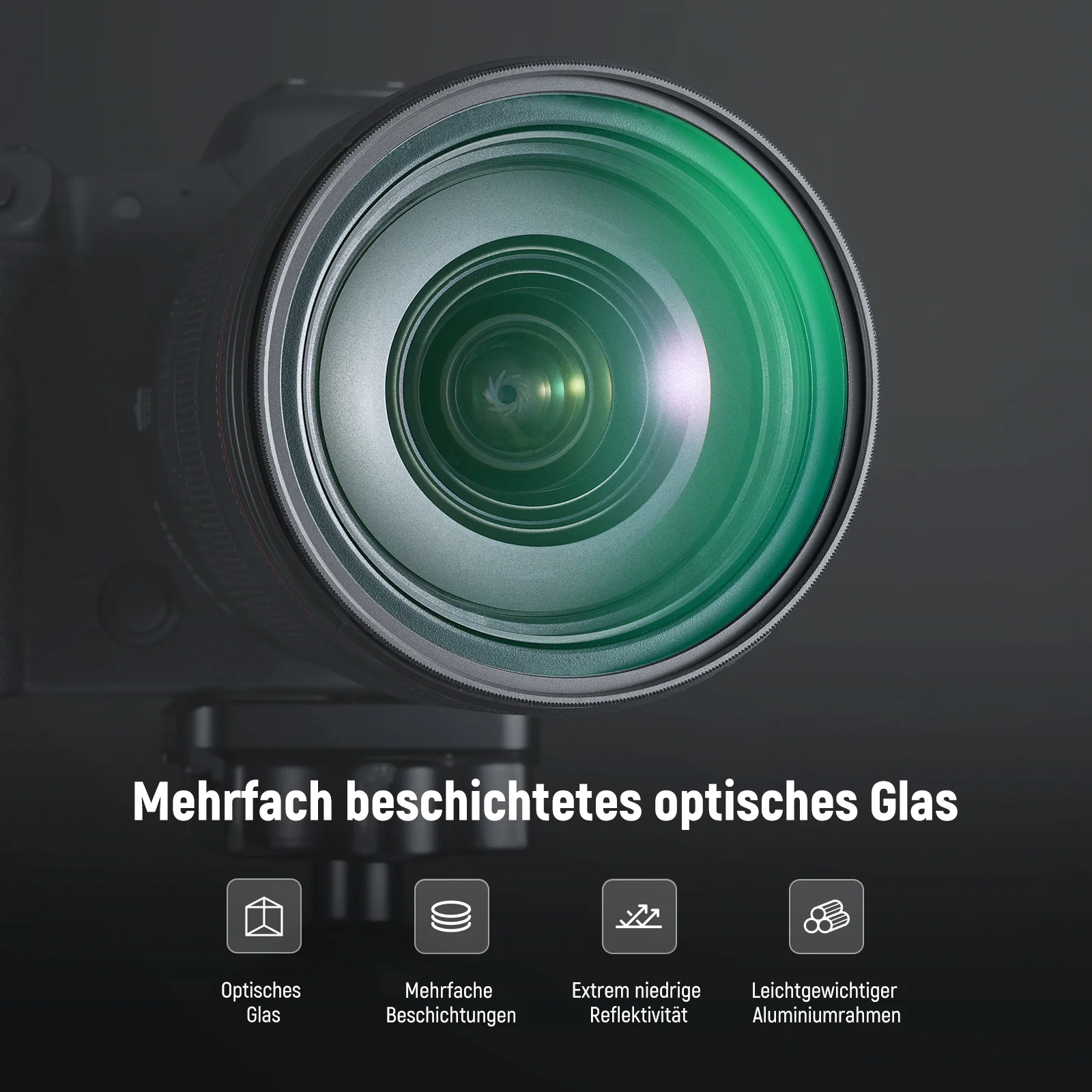 NEEWER 2er Pack CPL + Black Diffusion 1/4 Filter Set - Image 5