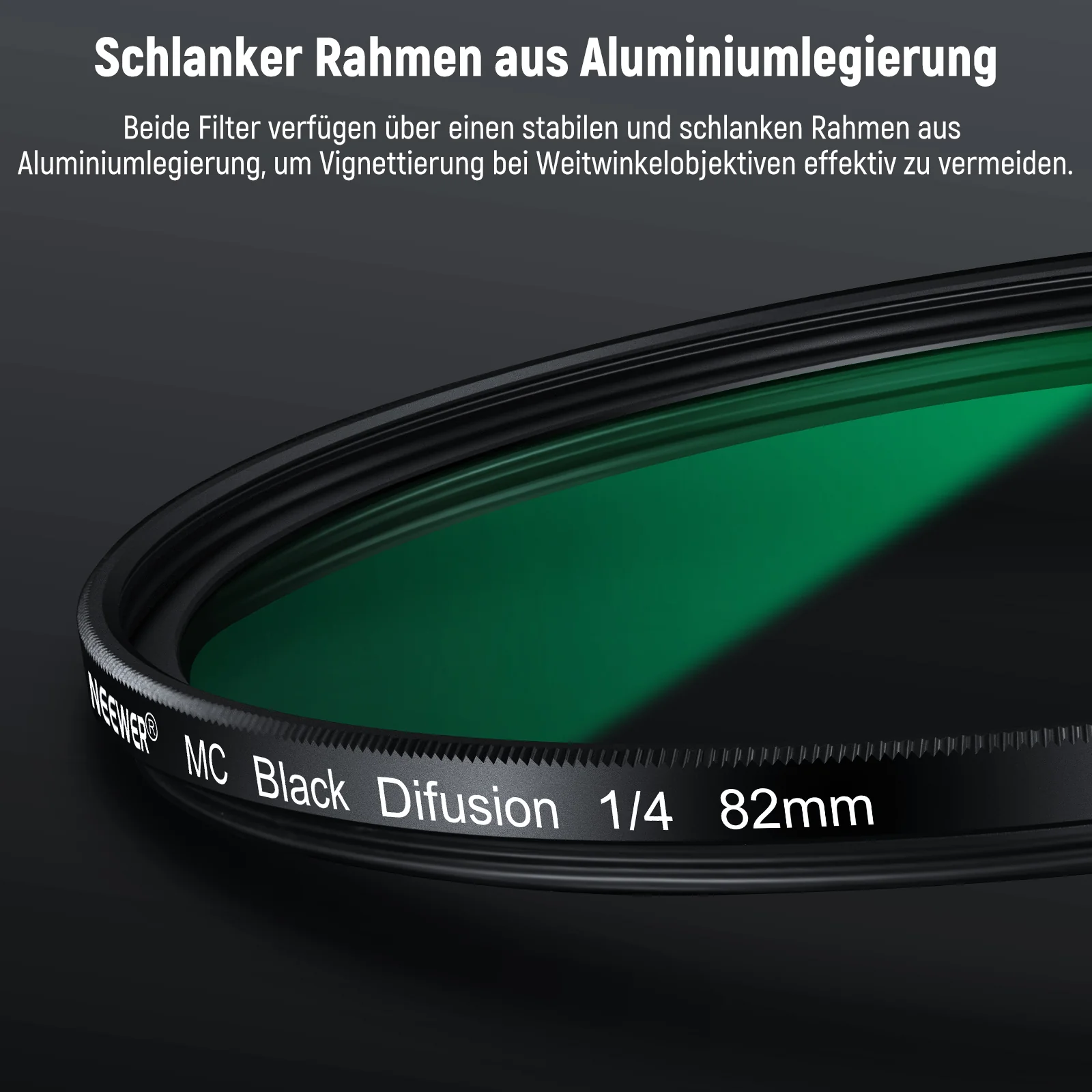 NEEWER 2er Pack CPL + Black Diffusion 1/4 Filter Set - Image 7