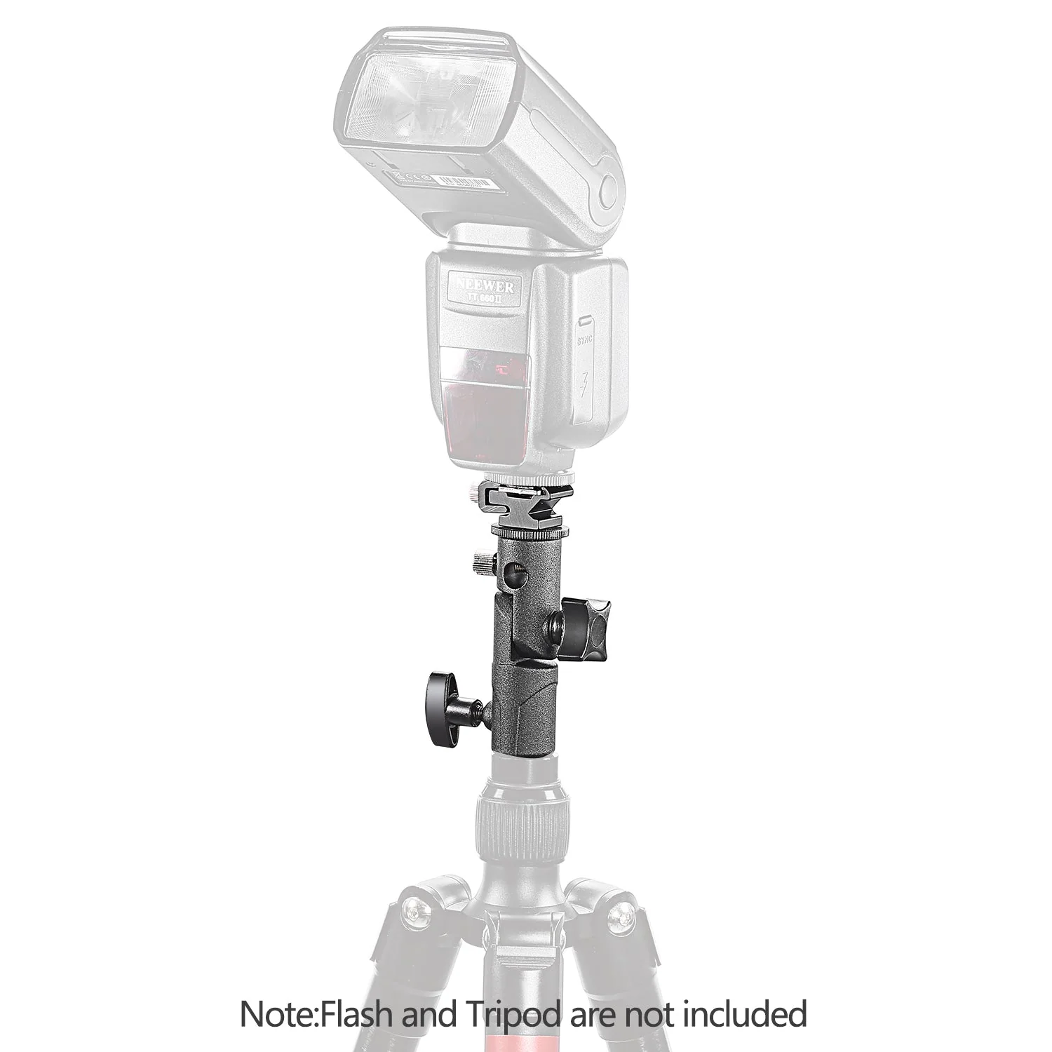 NEEWER 2er Pack Universelle E-Typ Halterung für Blitzgeräte - Image 3