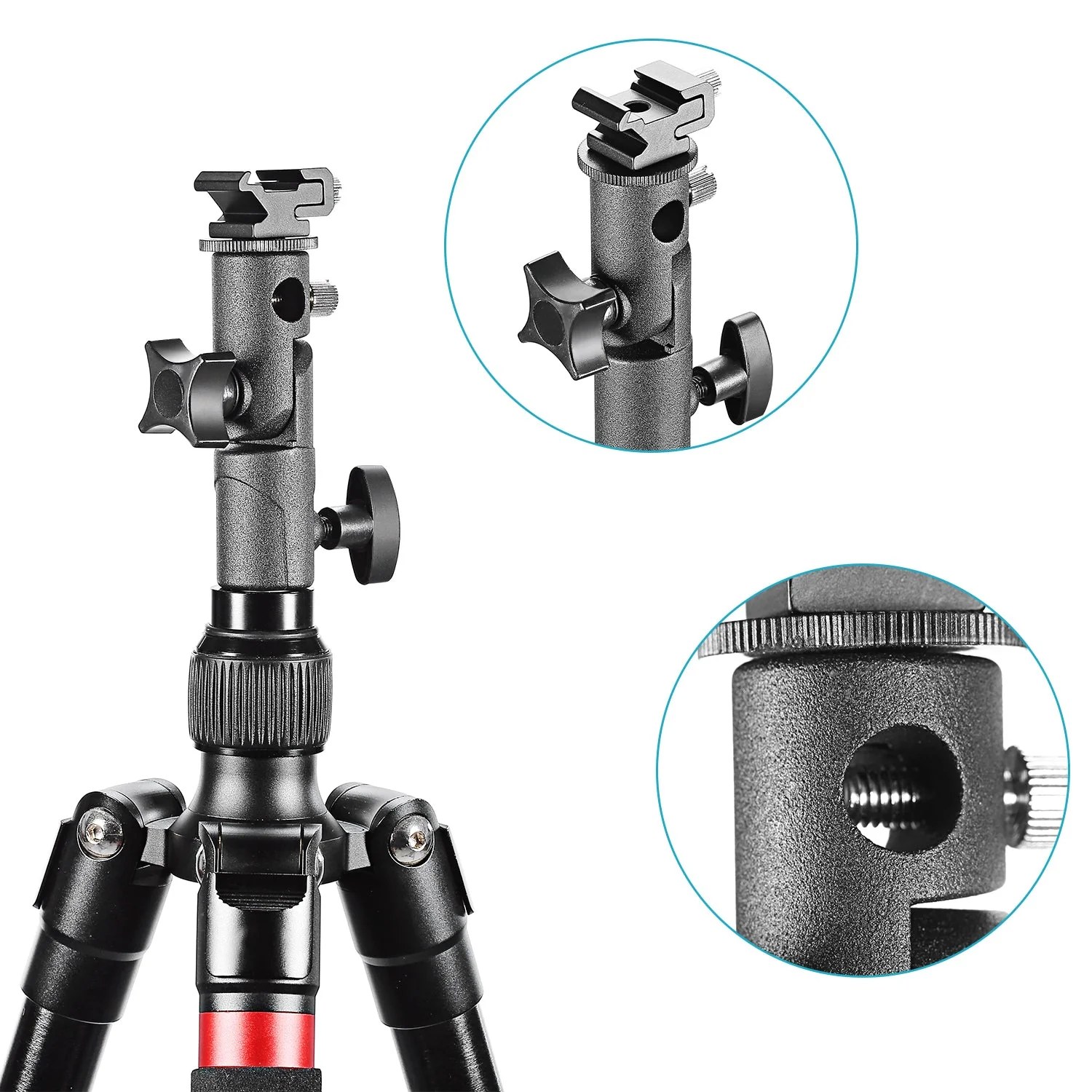 NEEWER 2er Pack Universelle E-Typ Halterung für Blitzgeräte - Image 5
