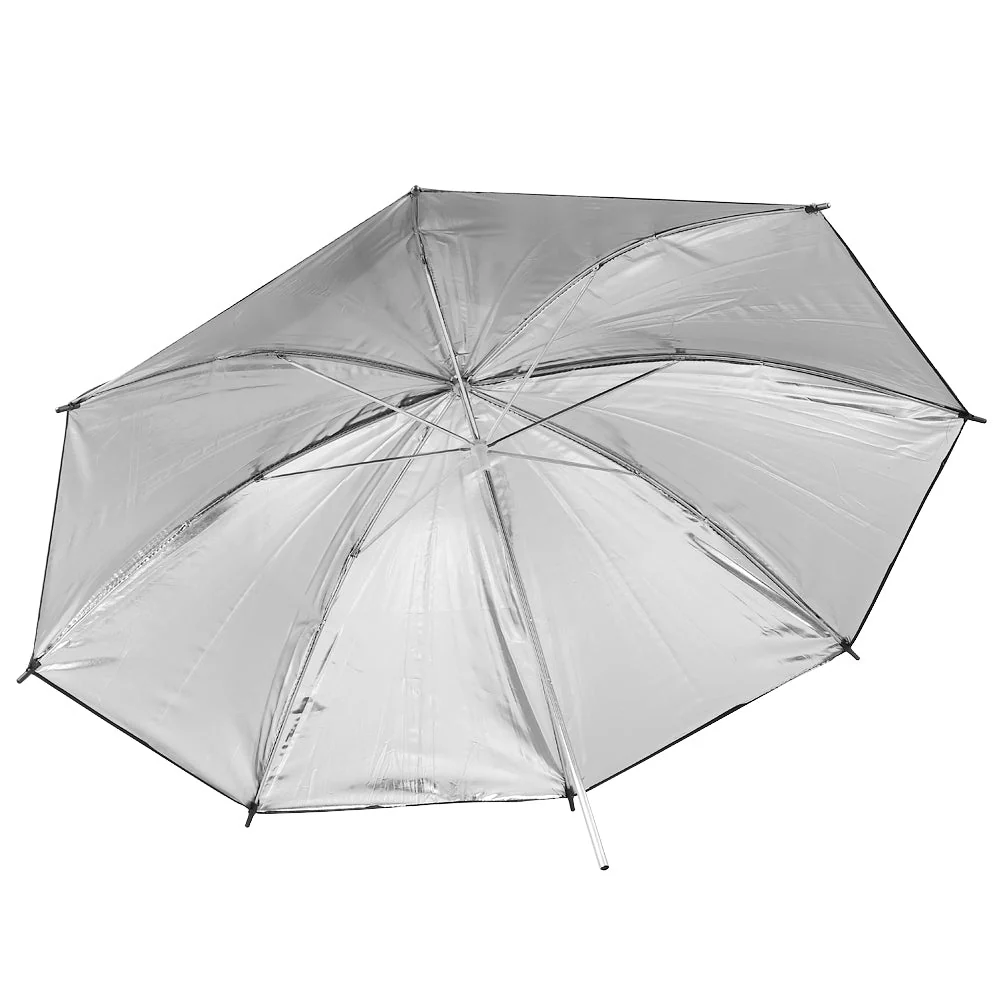 NEEWER 33"/84CM schwarz/silber Reflektor Schirm für Studiofotografie - Image 4