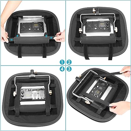 Neewer 2er Pack LED-Lichtpanel Softbox für 660 480 - Image 4