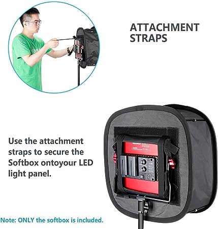 Neewer 2er Pack LED-Lichtpanel Softbox für 660 480 - Image 7