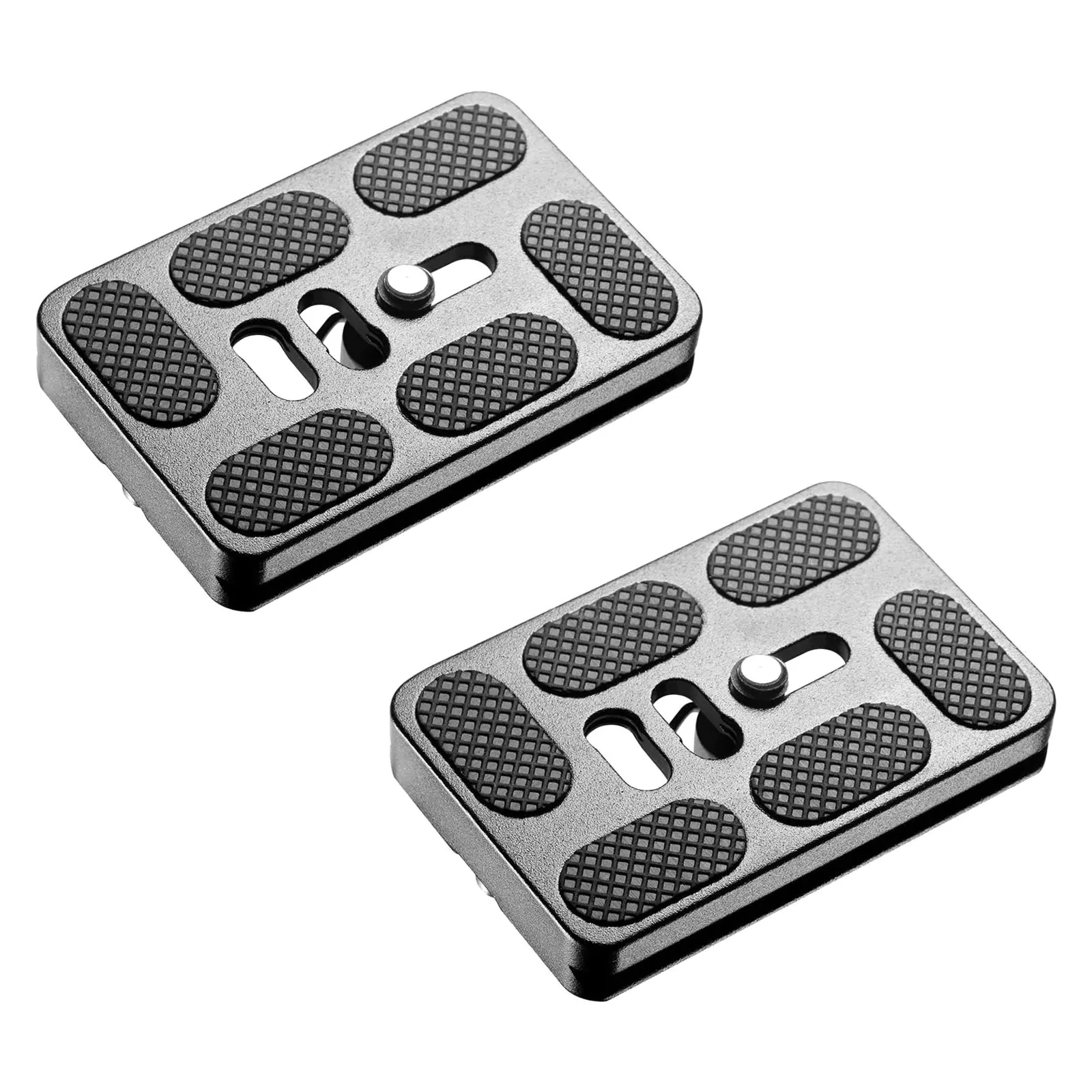 NEEWER 2er Pack PU-60 60 mm Universal Quick-Shoe Platte