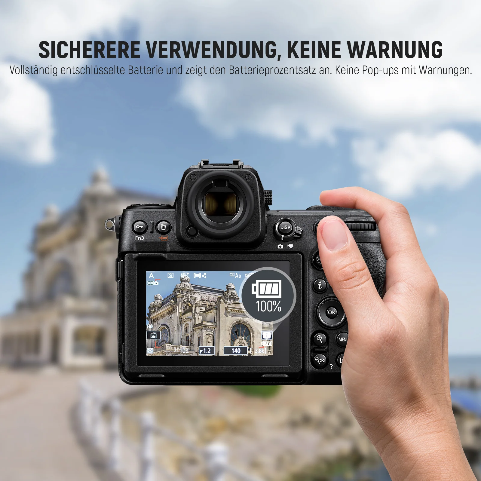 NEEWER EN-EL15c Ersatz Kamera Akku 2400mAh für Nikon Zf Z8 Z7 II Z6 II Z5 - Image 7