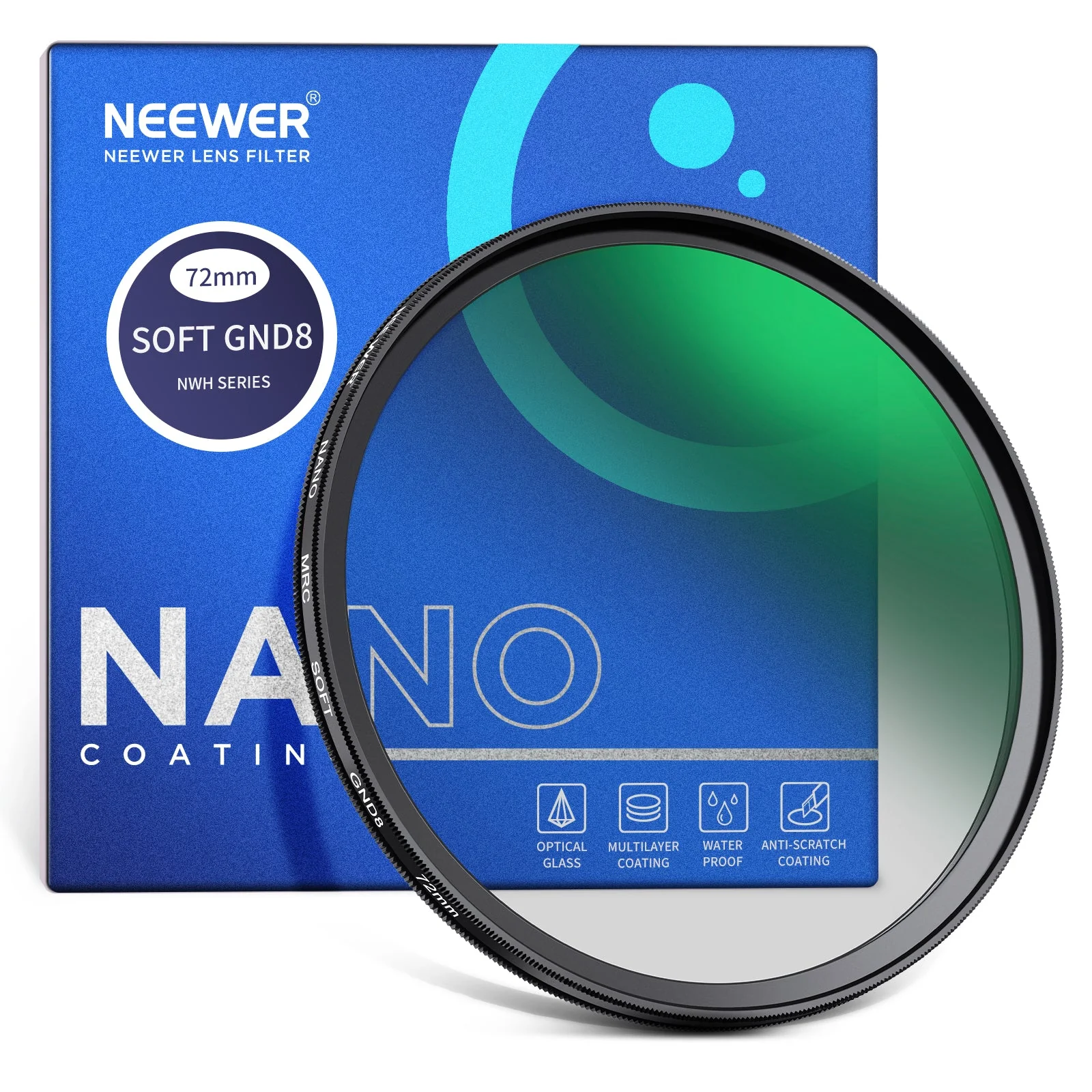 NEEWER 3 Stop HD Soft GND8 Objektiv-Filter