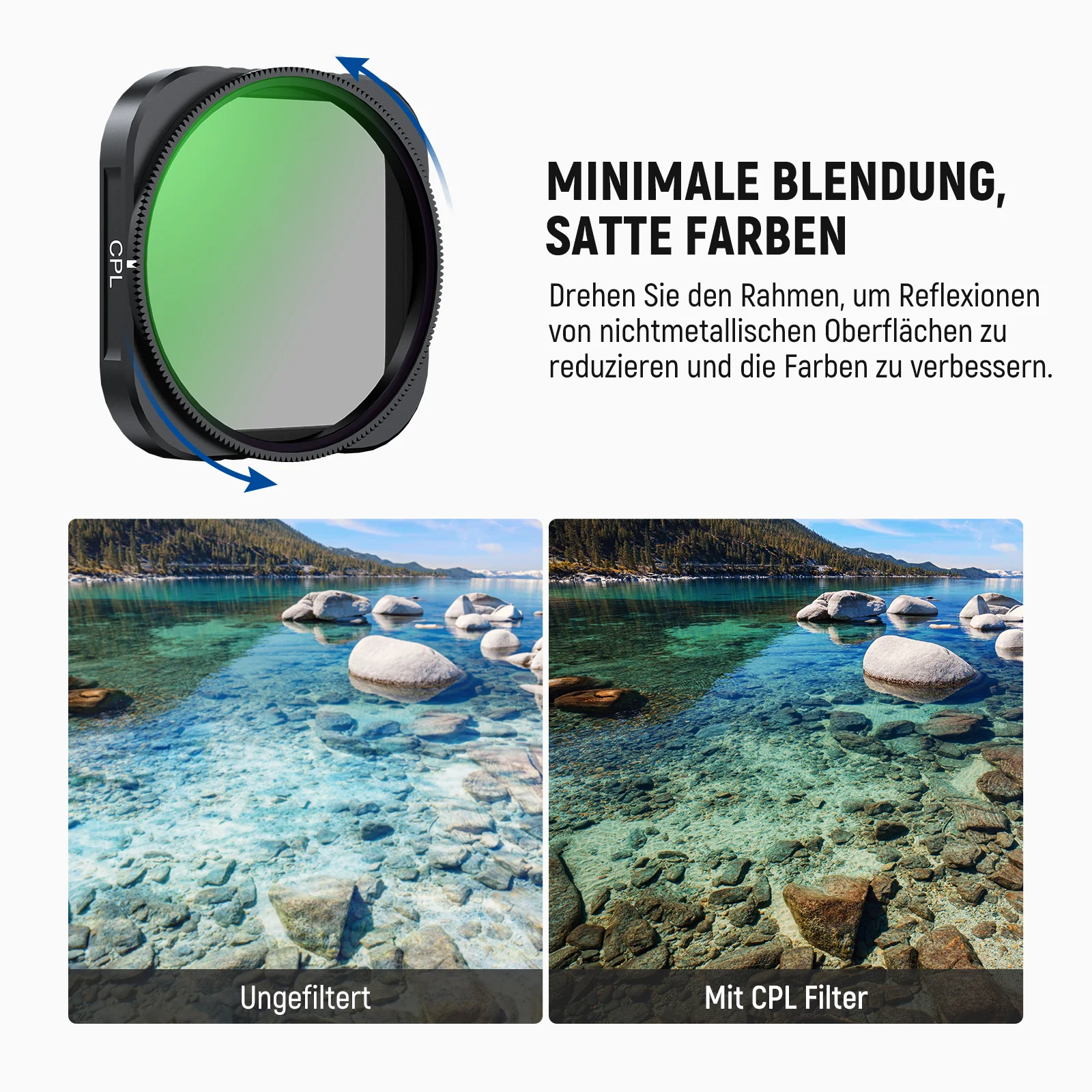 NEEWER FL-C29/FL-C30/FL-C31 4er Pack Filter Set Für Insta360 Ace Pro/Ace Pro 2 - Image 18