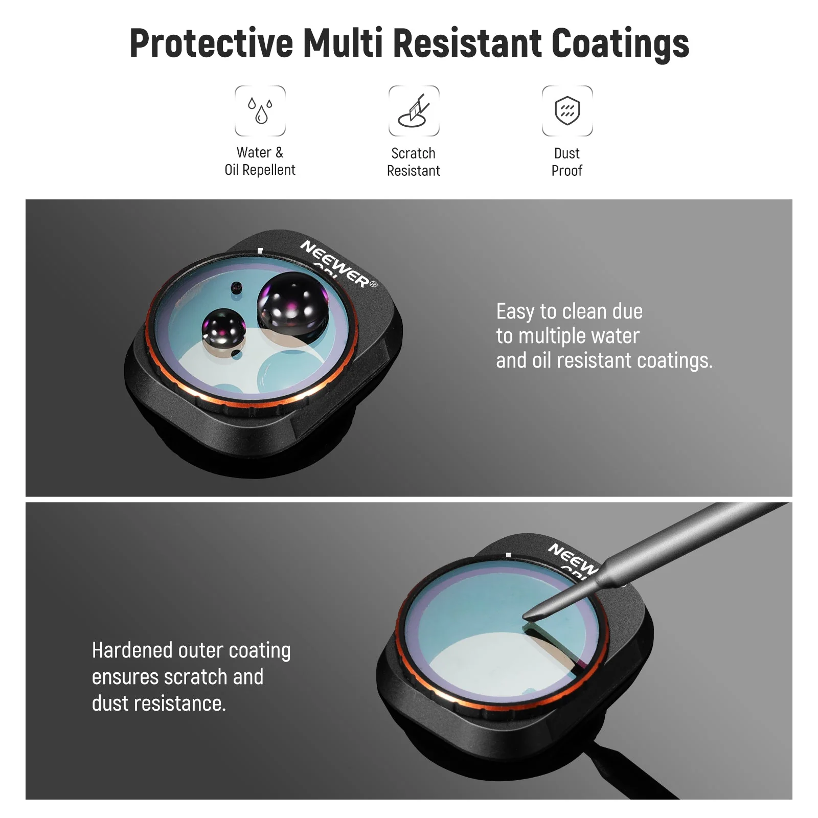 NEEWER 4er Pack ND und CPL Filter Set für DJI Mini 4 Pro - Image 7