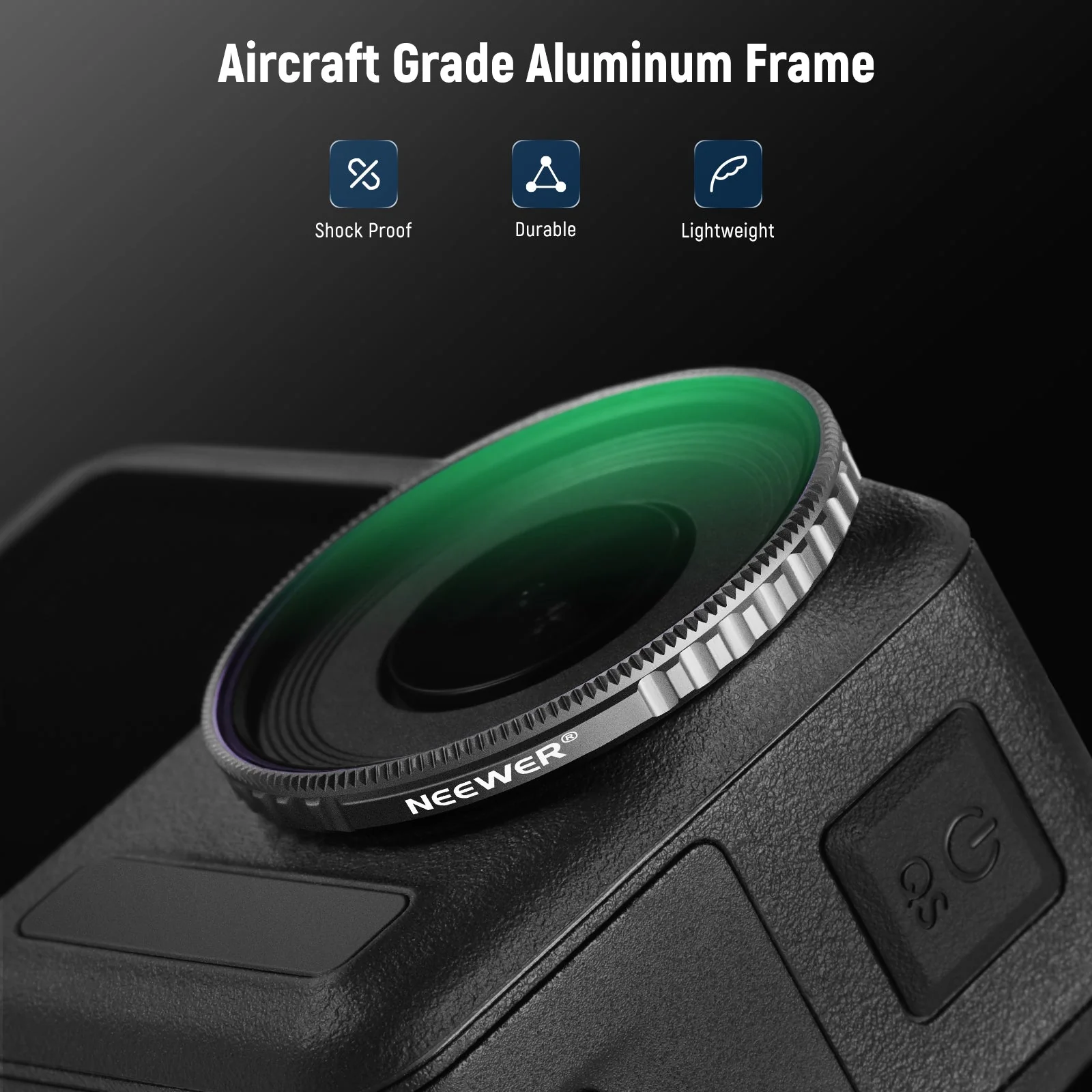NEEWER 4er Pack ND Filter für DJI Osmo Action 5 PRO/Action 4 - Image 7