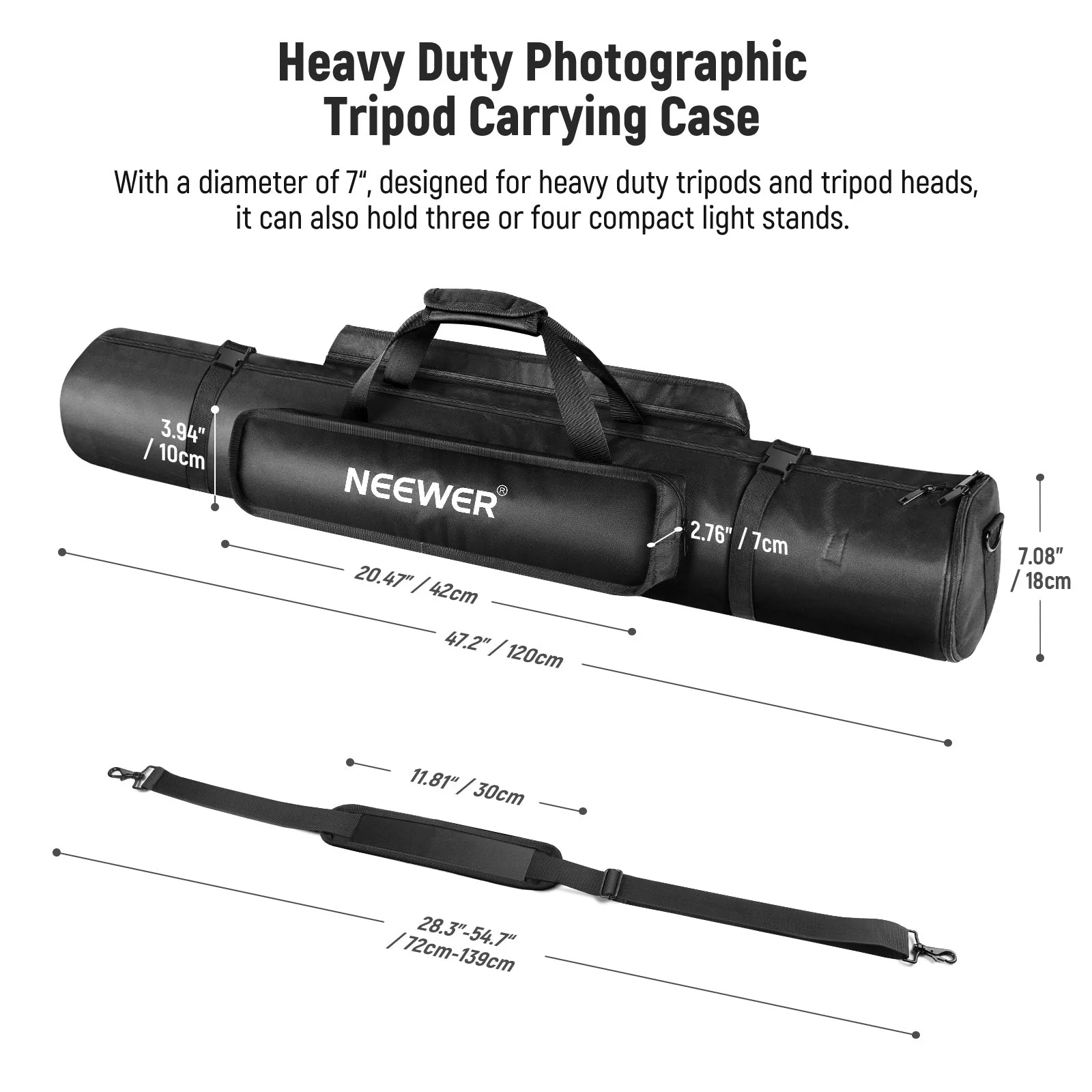 NEEWER 47"/1.2m Stativ Tragetasche - Image 4