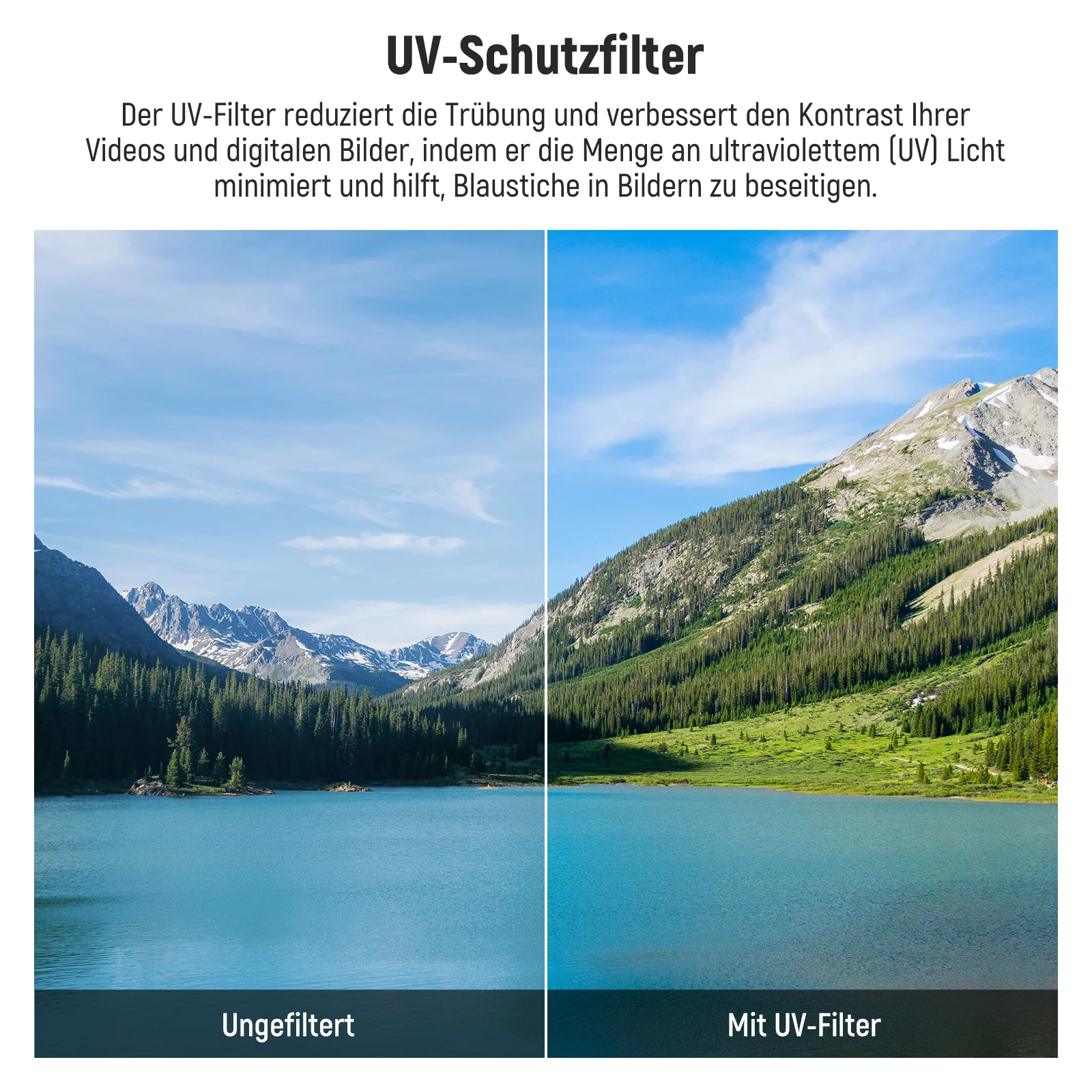 NEEWER 4"x5.65" Square UV Filter - Image 5