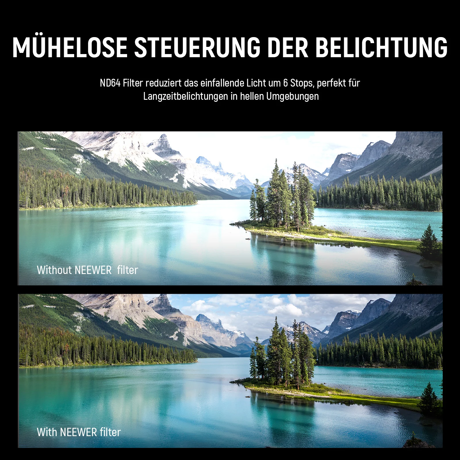NEEWER 5er Pack Handy Objektiv Filter Set - Image 4