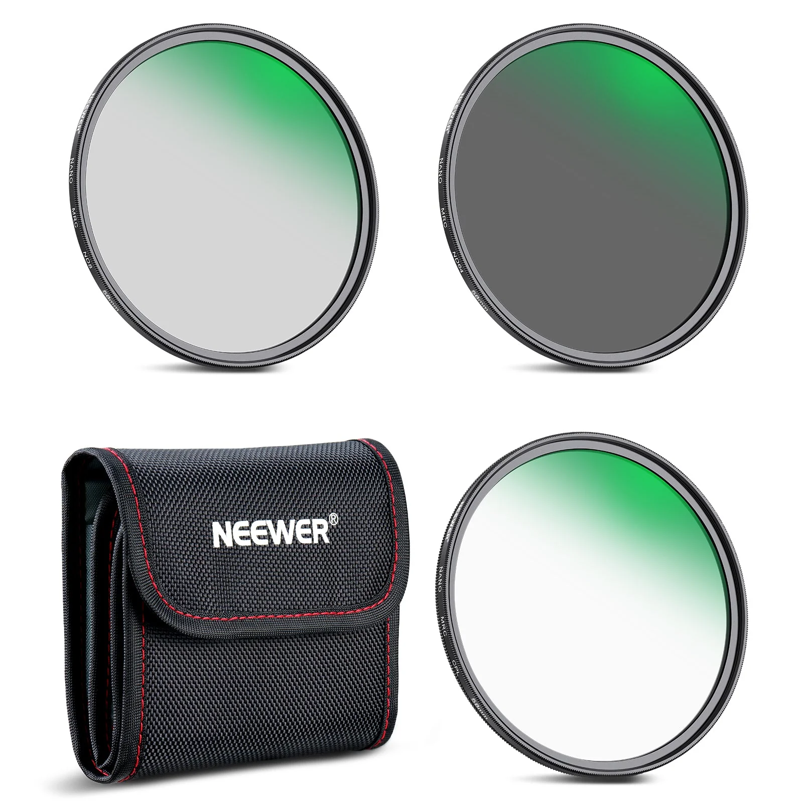 NEEWER ND&CPL Objektiv-Filter Set (ND8 ND64 CPL)