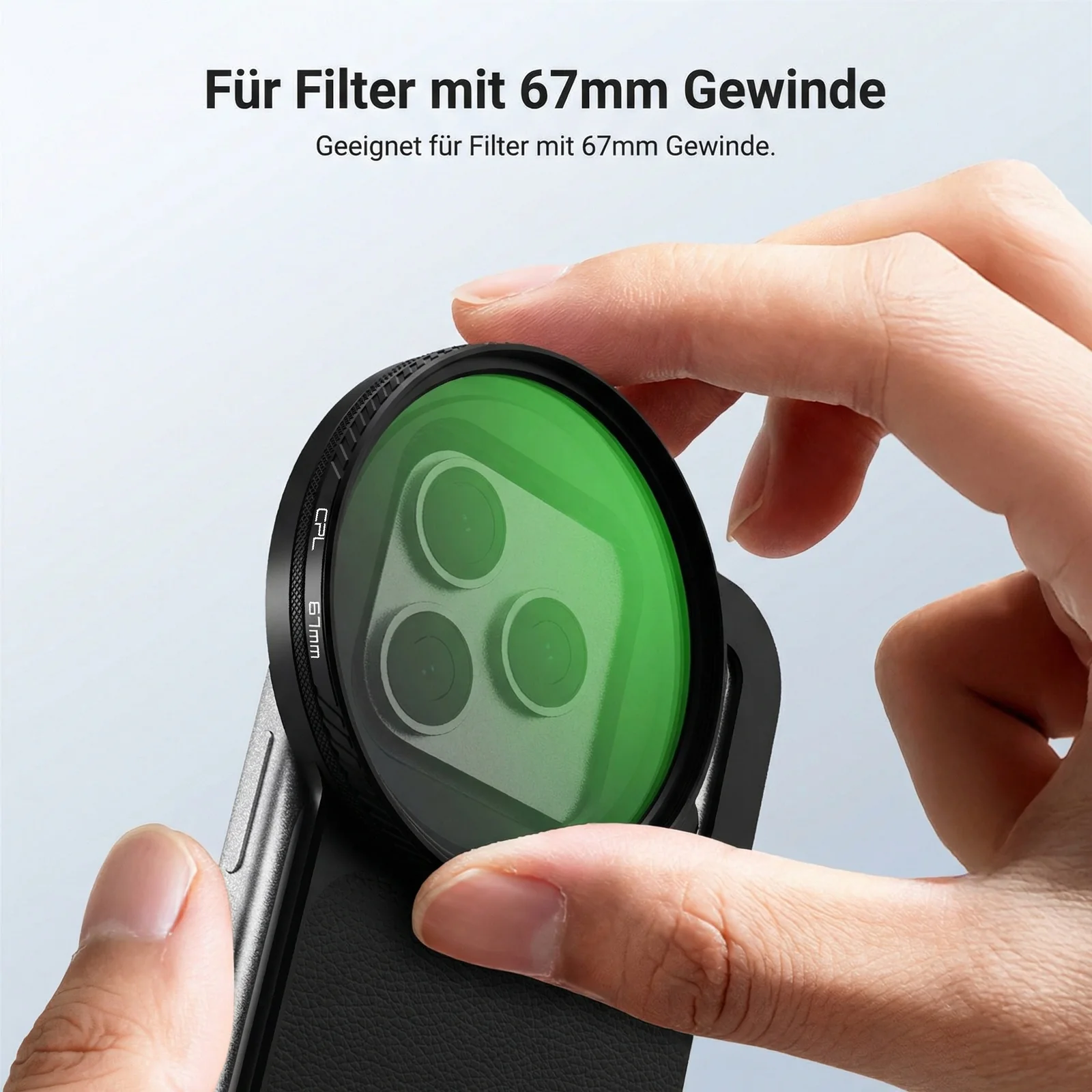 NEEWER FH-07/FH-09 MagSafe Magnetischer 67mm Filteradapter Set - Image 14