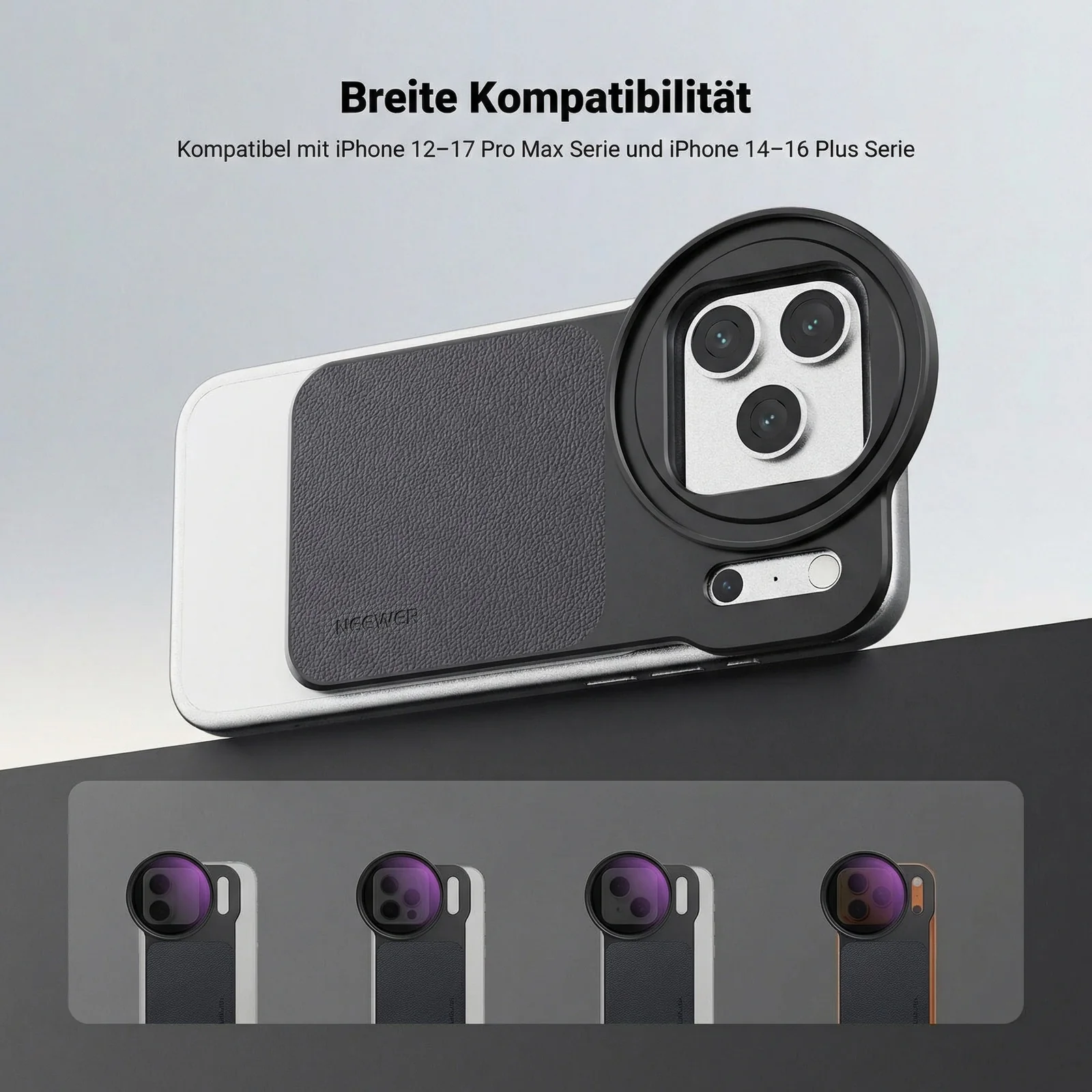 NEEWER FH-03/FH-05 Magnetisches 67mm Filter-Set für iPhone 17/16/15 Pro Max & Plus - Image 2
