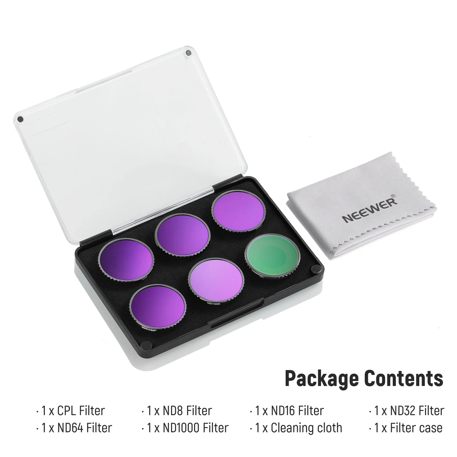NEEWER 6er Pack ND Filter Set für DJI Osmo Action 5 PRO/Action 4 - Image 9