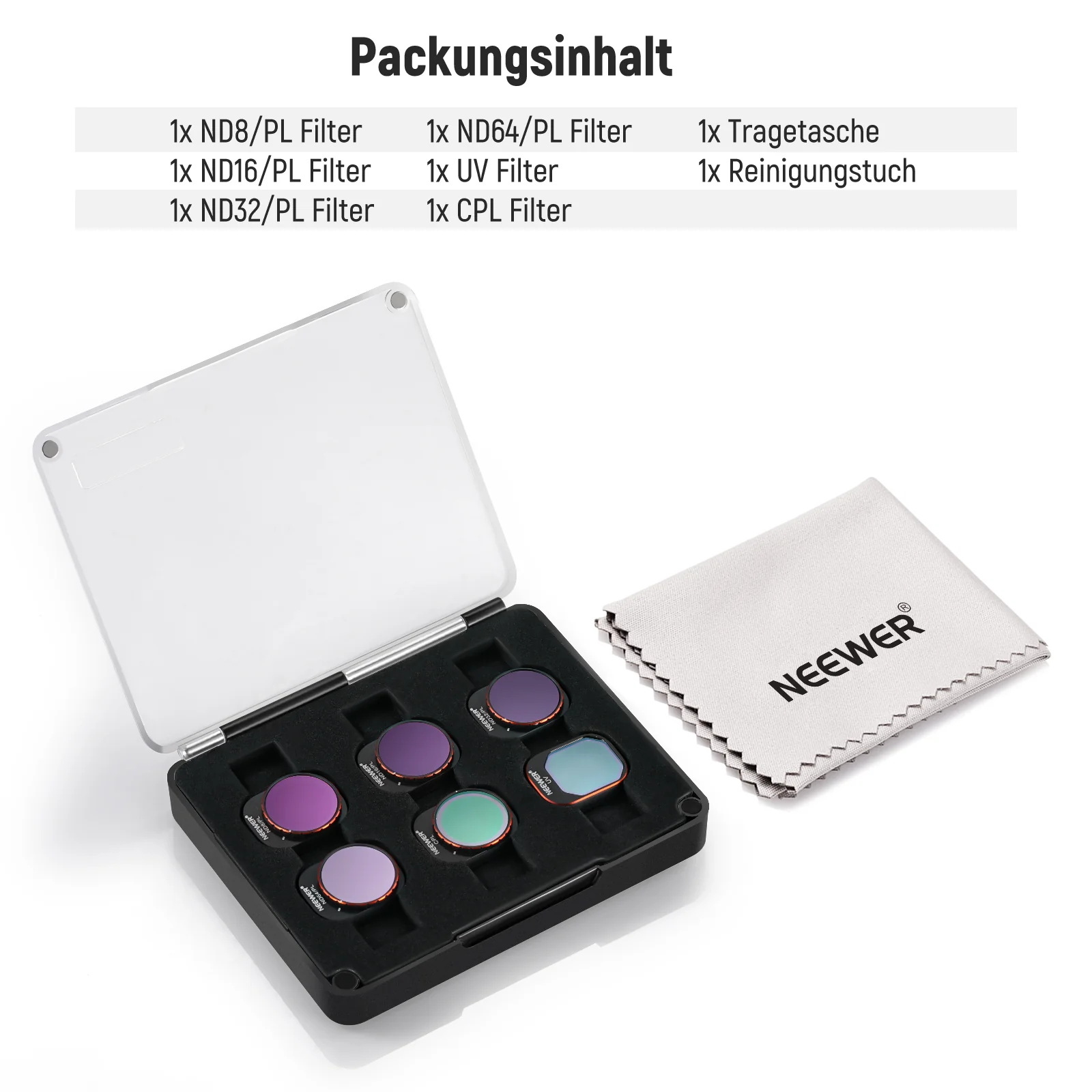 NEEWER 6er Pack Filter Set Kompatibel mit DJI Mini 4 Pro - Image 9