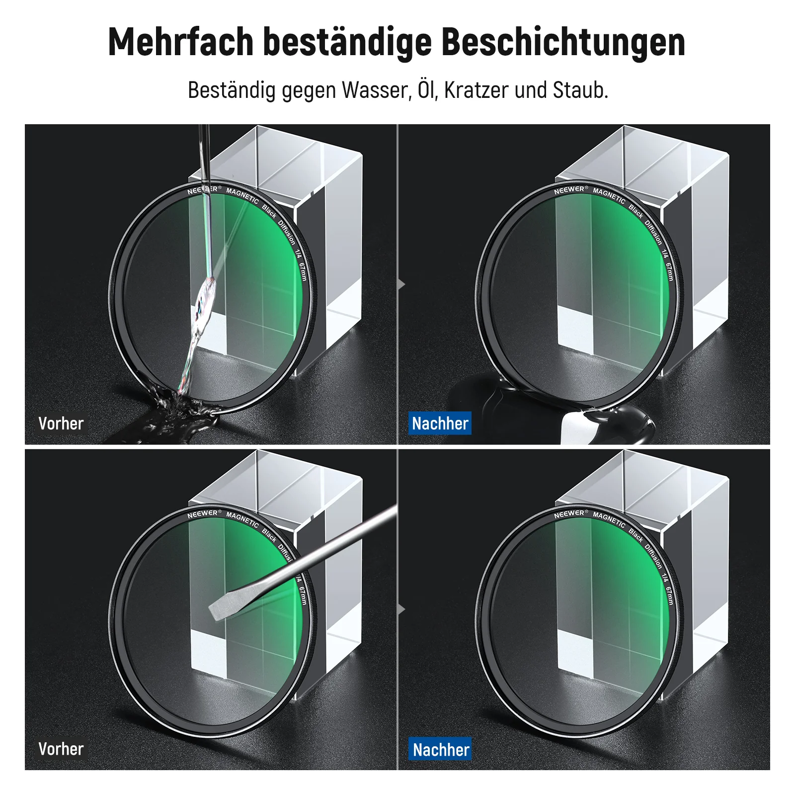 NEEWER 67mm Filter Set Für iPhone 16 Pro/16 Pro Max Käfig Cage (PA073/PA074) - Image 12