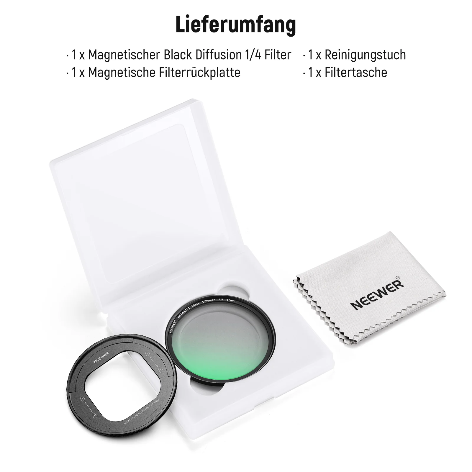 NEEWER 67mm Filter Set Für iPhone 16 Pro/16 Pro Max Käfig Cage (PA073/PA074) - Image 18