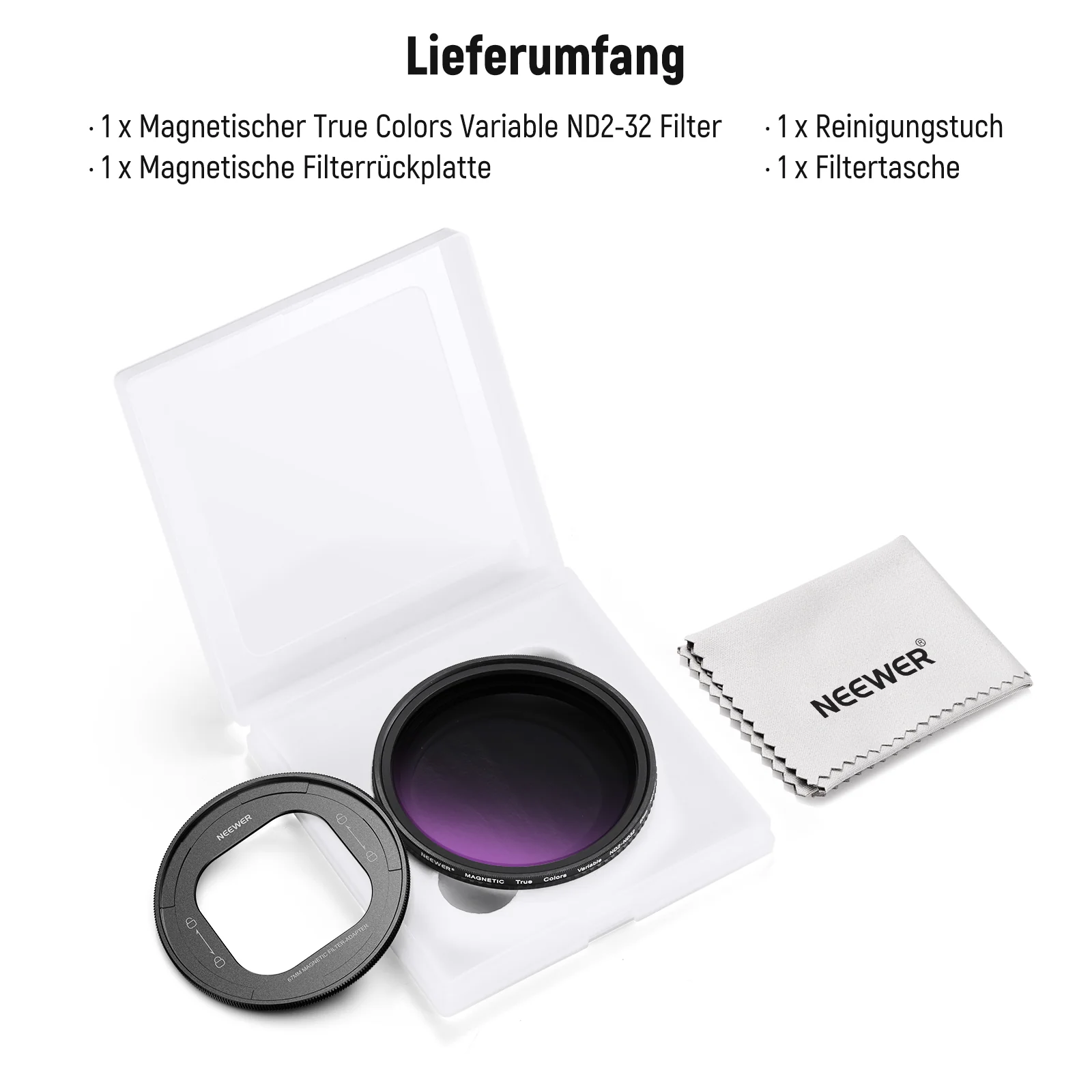 NEEWER 67mm Filter Set Für iPhone 16 Pro/16 Pro Max Käfig Cage (PA073/PA074) - Image 27