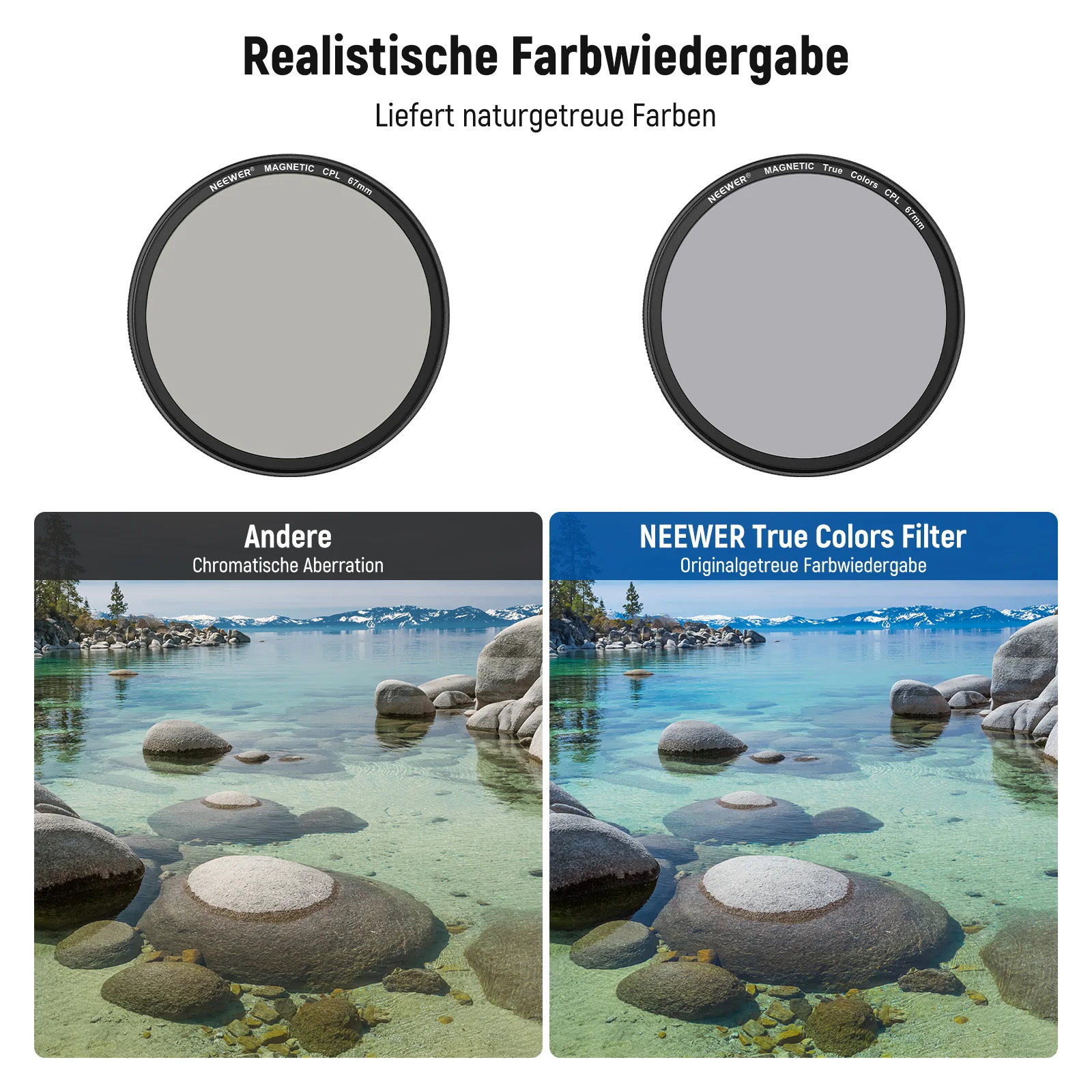 NEEWER 67mm Filter Set Für iPhone 16 Pro/16 Pro Max Käfig Cage (PA073/PA074) - Image 5