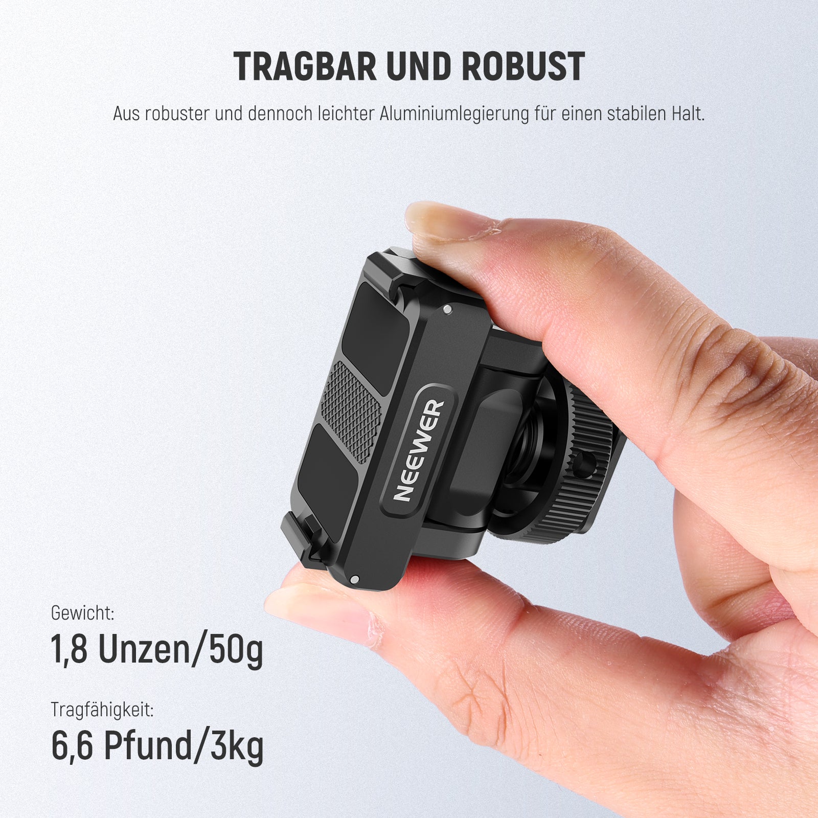 NEEWER AC012 Magnetische Halterung Adapter für Action 5 Pro 4 3 - Image 7