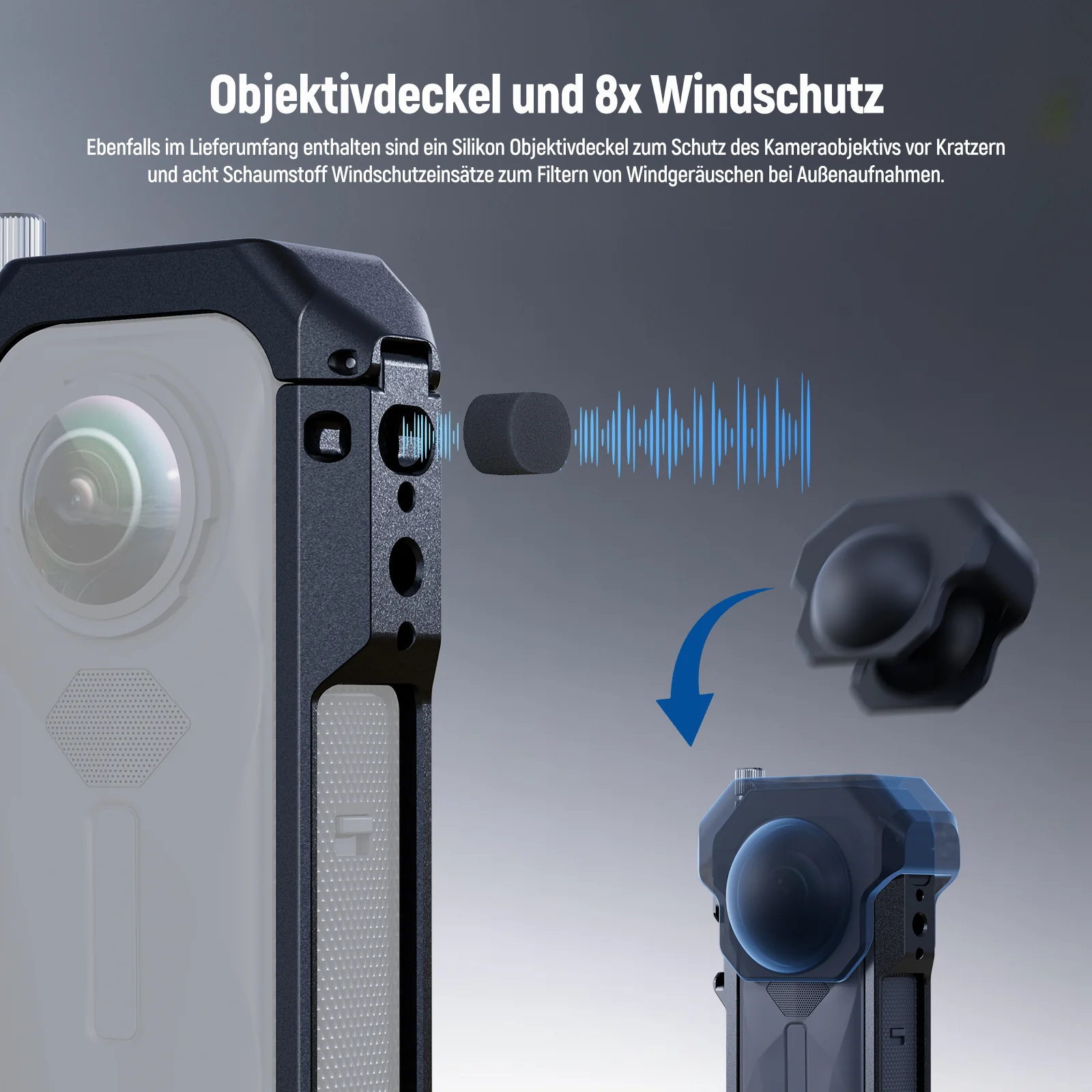 NEEWER AC033 Kamera Käfig kompatibel mit Insta360 X5 - Image 5