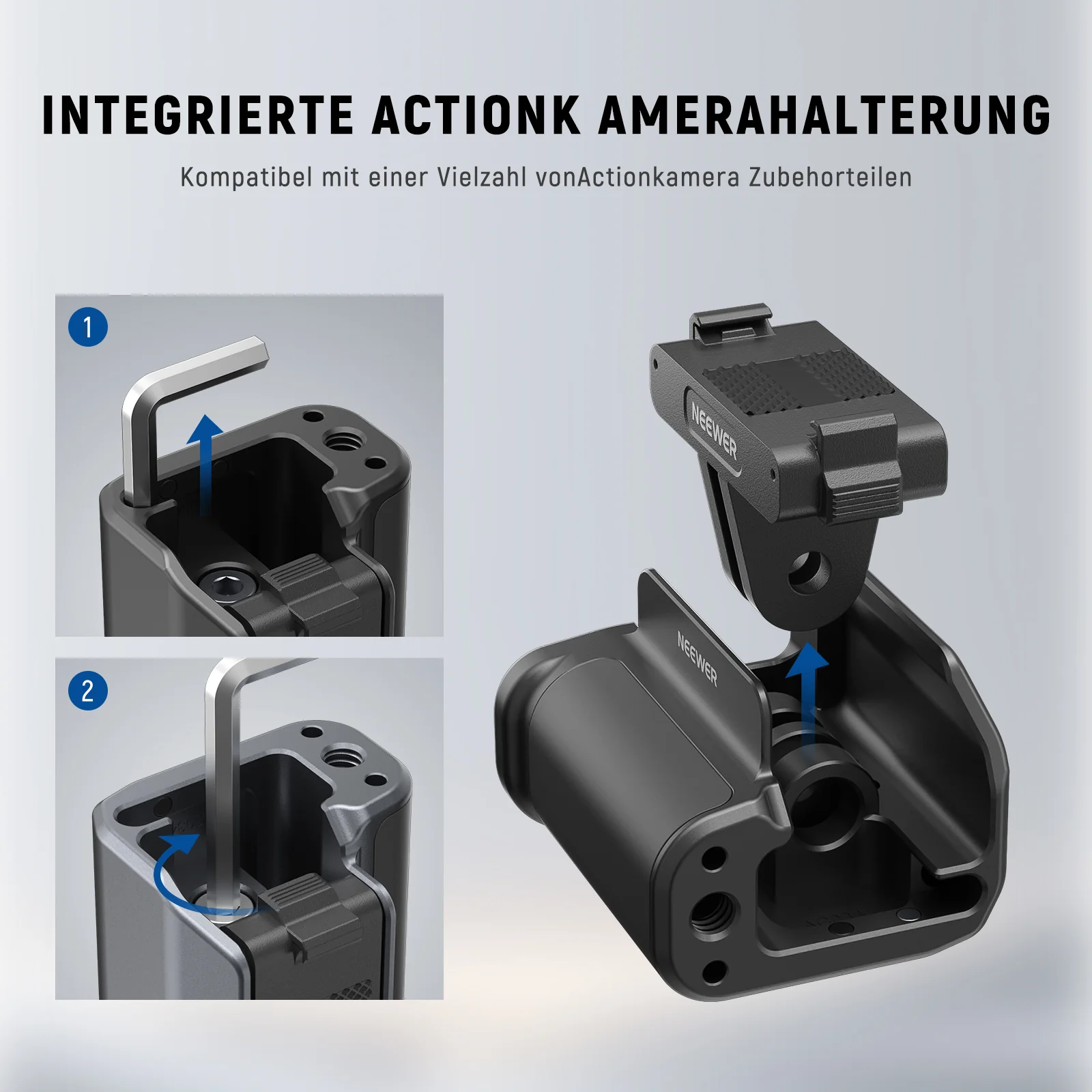 NEEWER AC034 Seitengriff für AC014 DJI Osmo Action 5 Pro/4/3 Käfig - Image 10