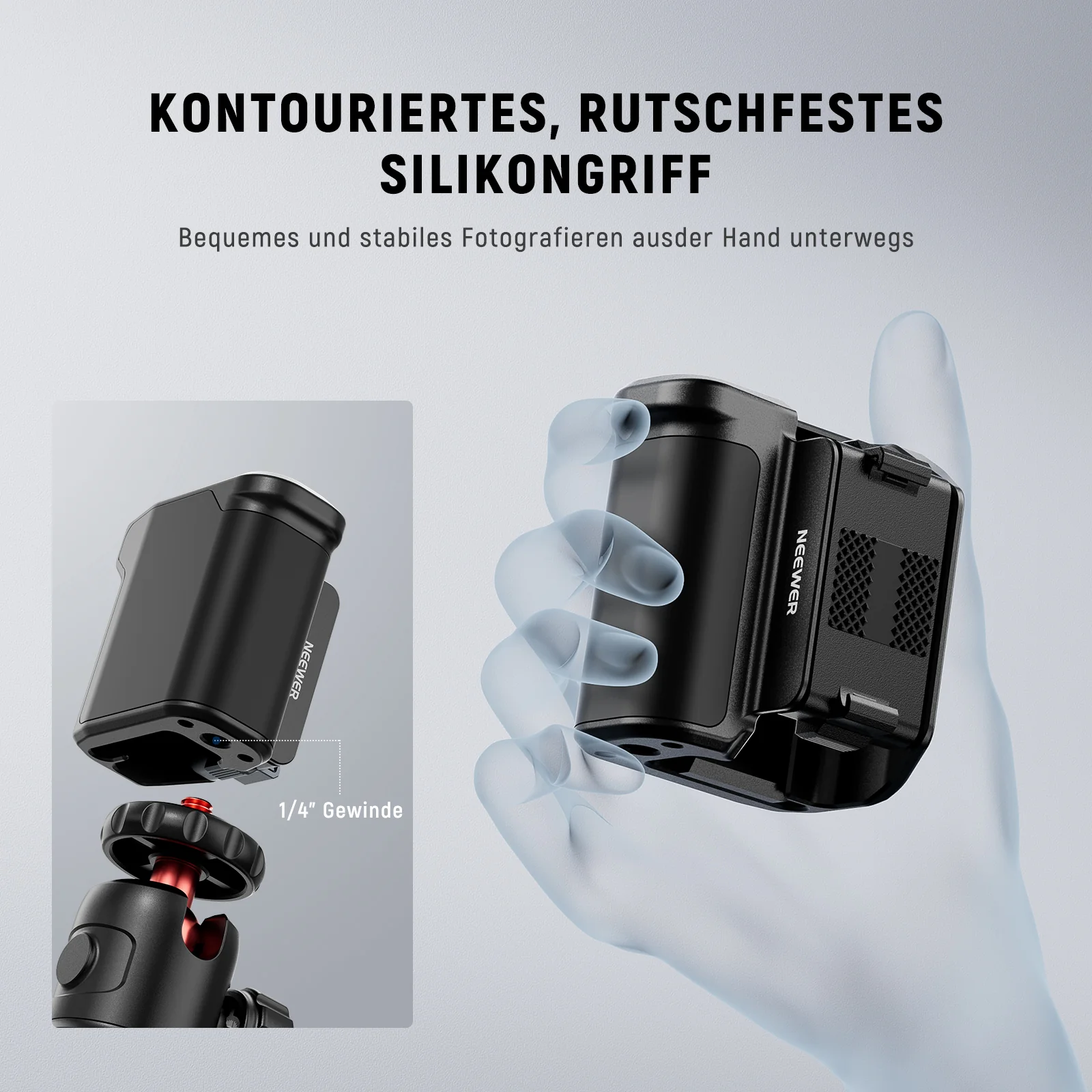 NEEWER AC034 Seitengriff für AC014 DJI Osmo Action 5 Pro/4/3 Käfig - Image 12