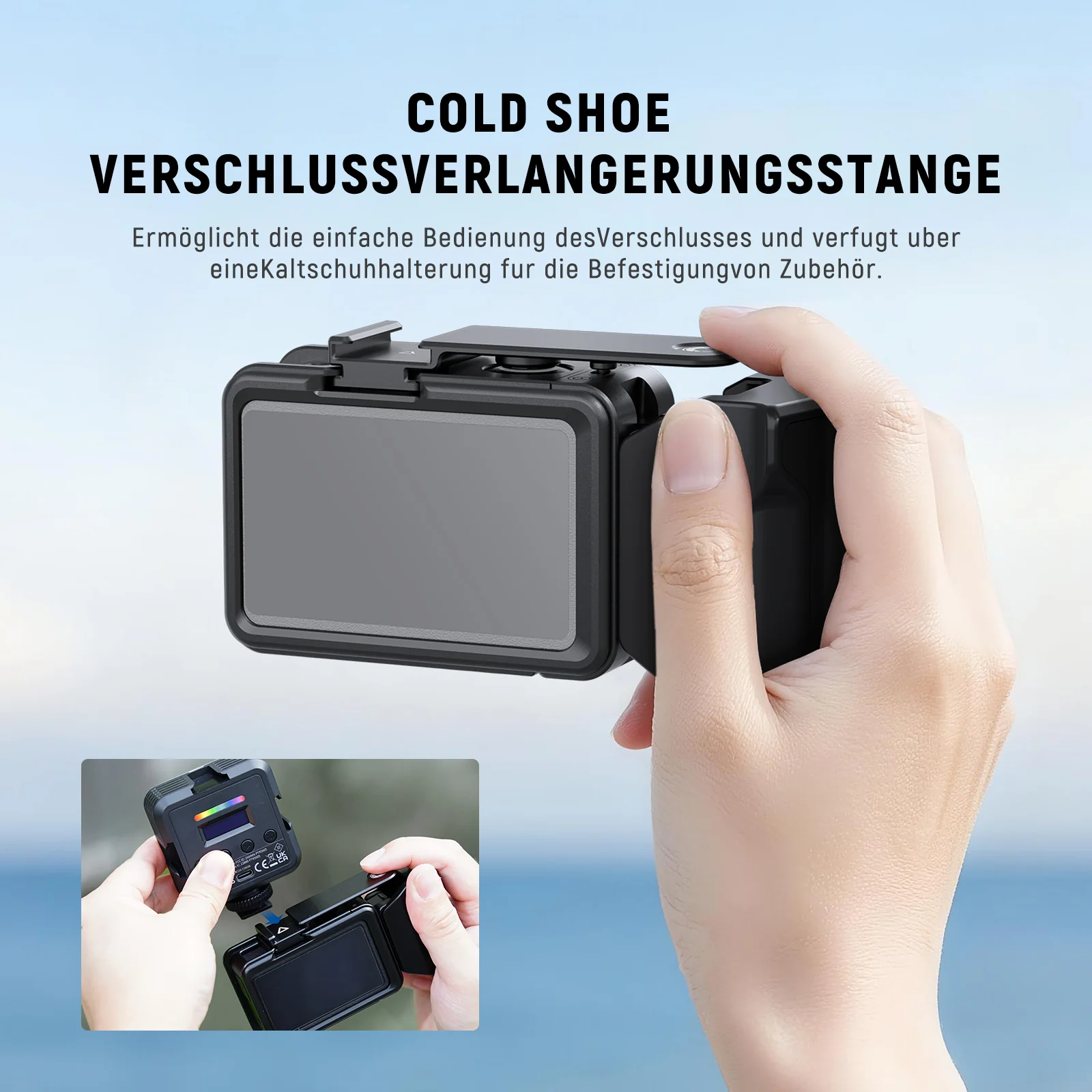 NEEWER AC034 Seitengriff für AC014 DJI Osmo Action 5 Pro/4/3 Käfig - Image 13