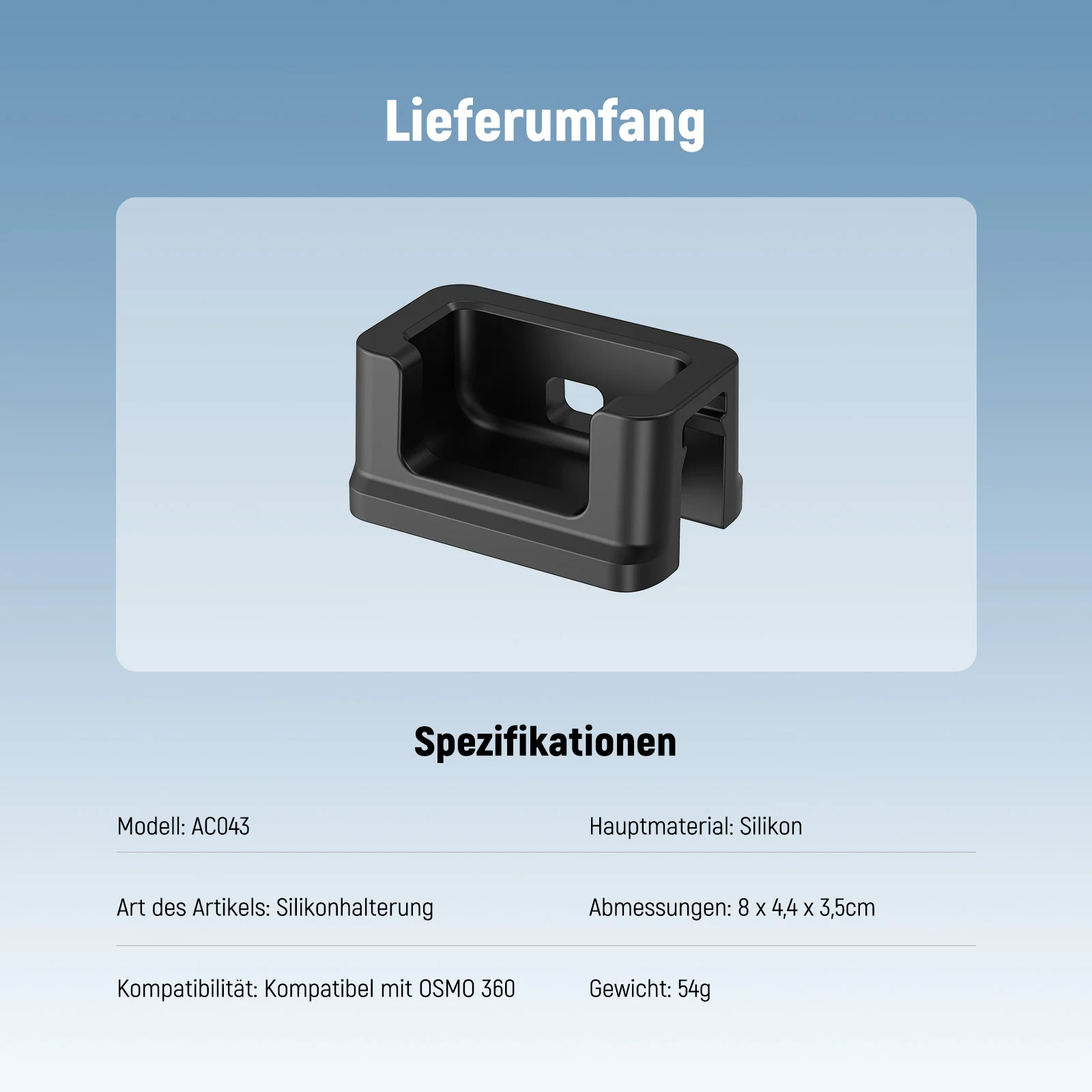 NEEWER AC043 Silikonbasis für DJI Osmo 360 - Image 7
