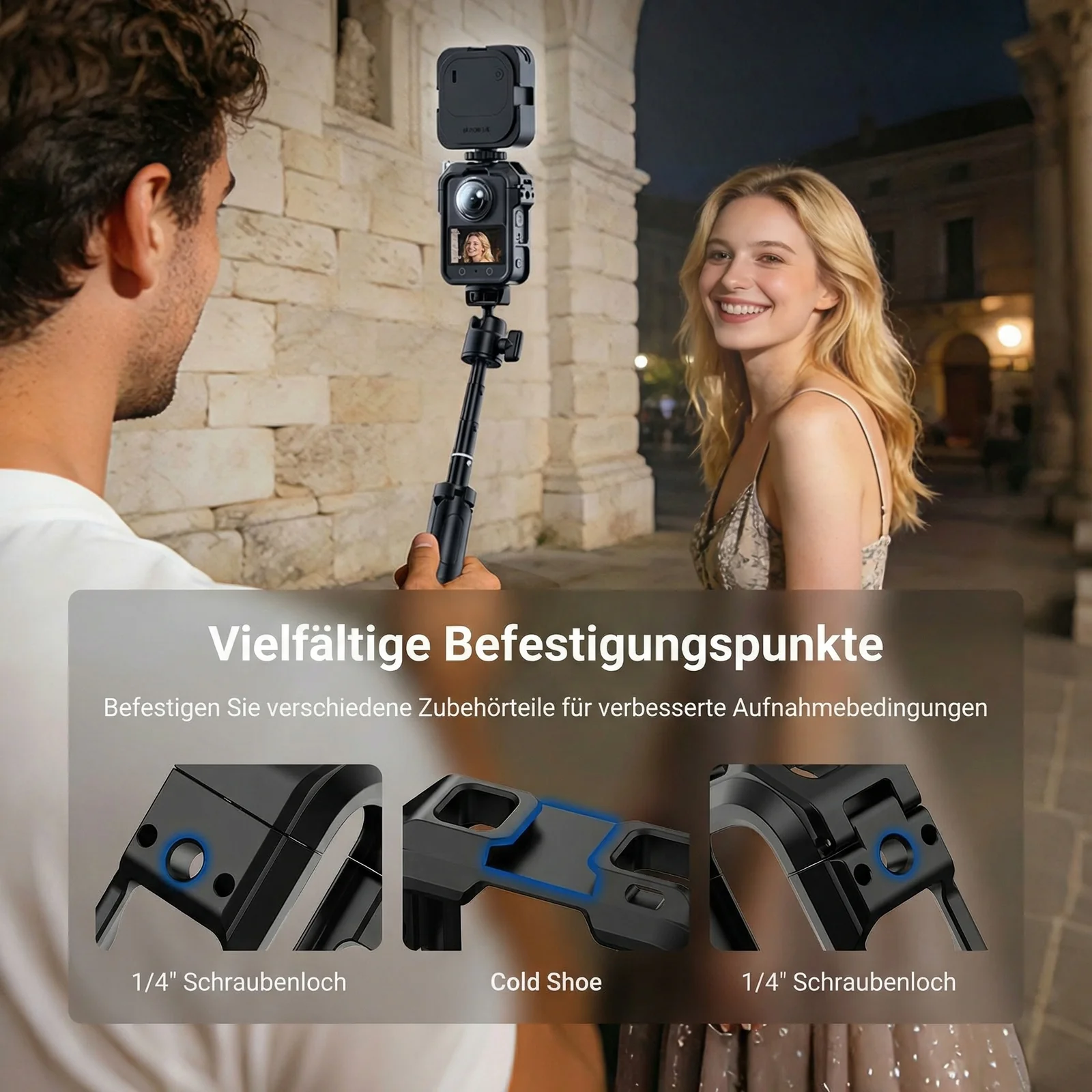 NEEWER AC048 Action Kamera Käfig für DJI Osmo 360 - Image 4