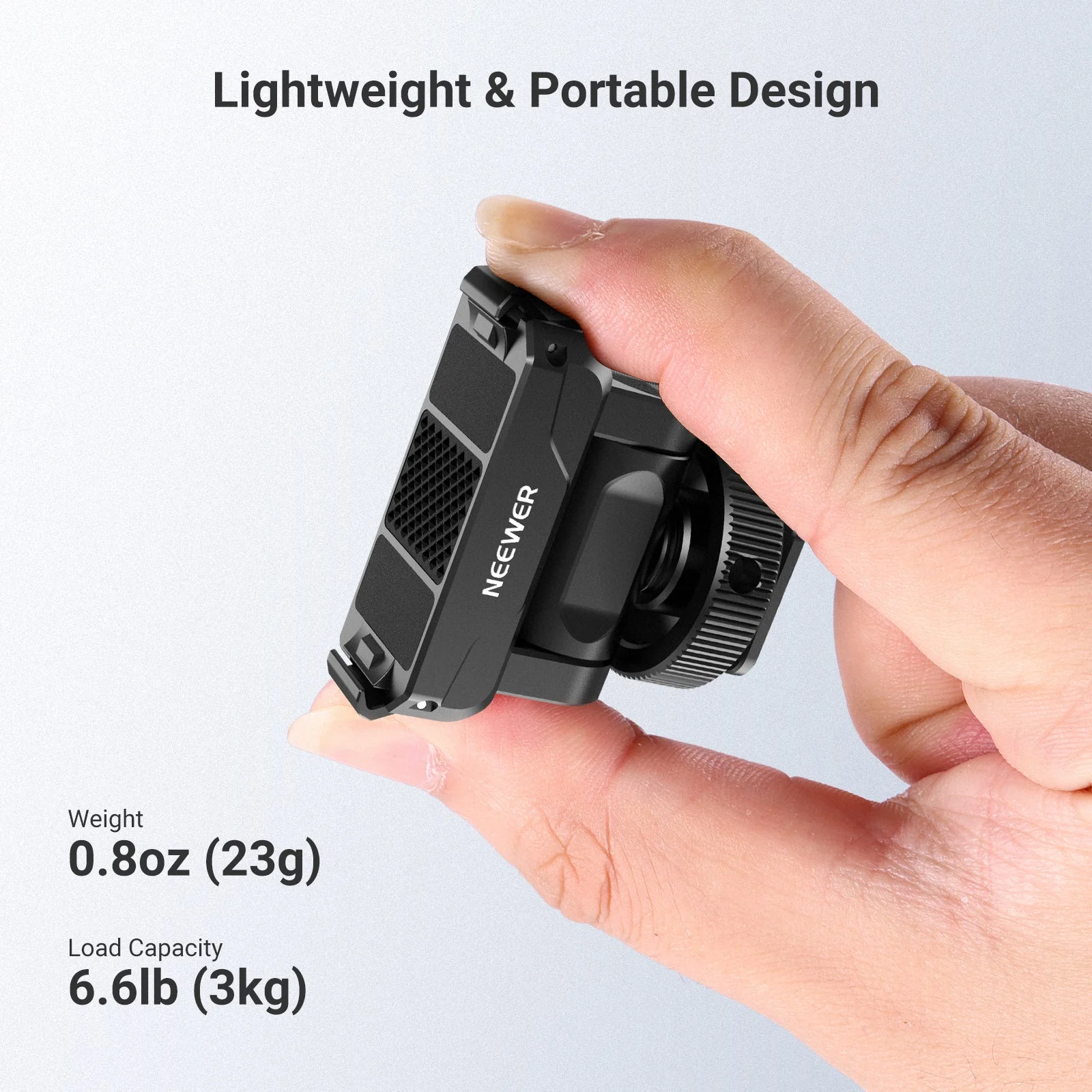 NEEWER AC072 Magnetische Schnellwechselhalterung für DJI Osmo Action 6 - Image 6