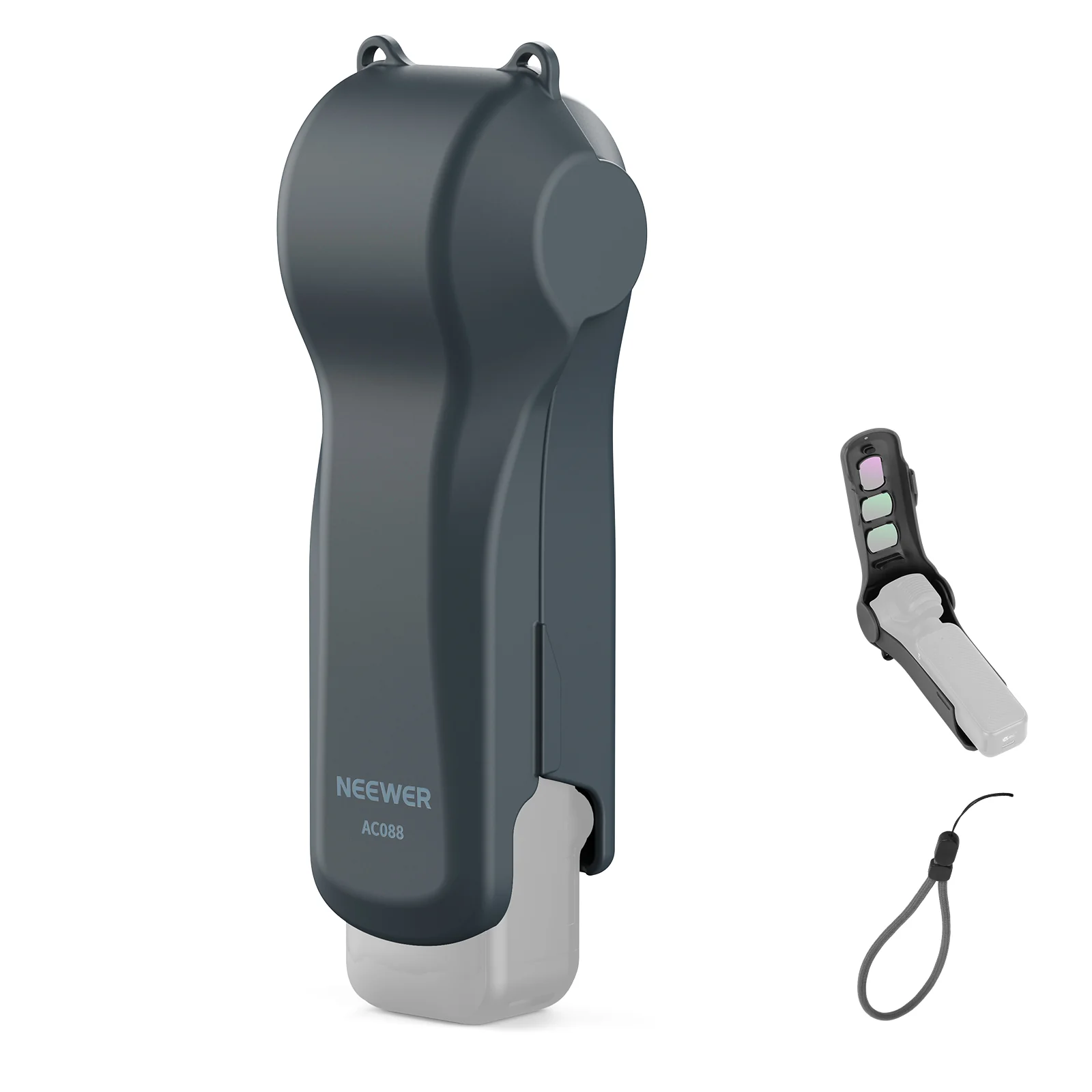NEEWER AC088 Schutzhülle mit Filterfächern für DJI Osmo Pocket 4/3 & Xtra Muse