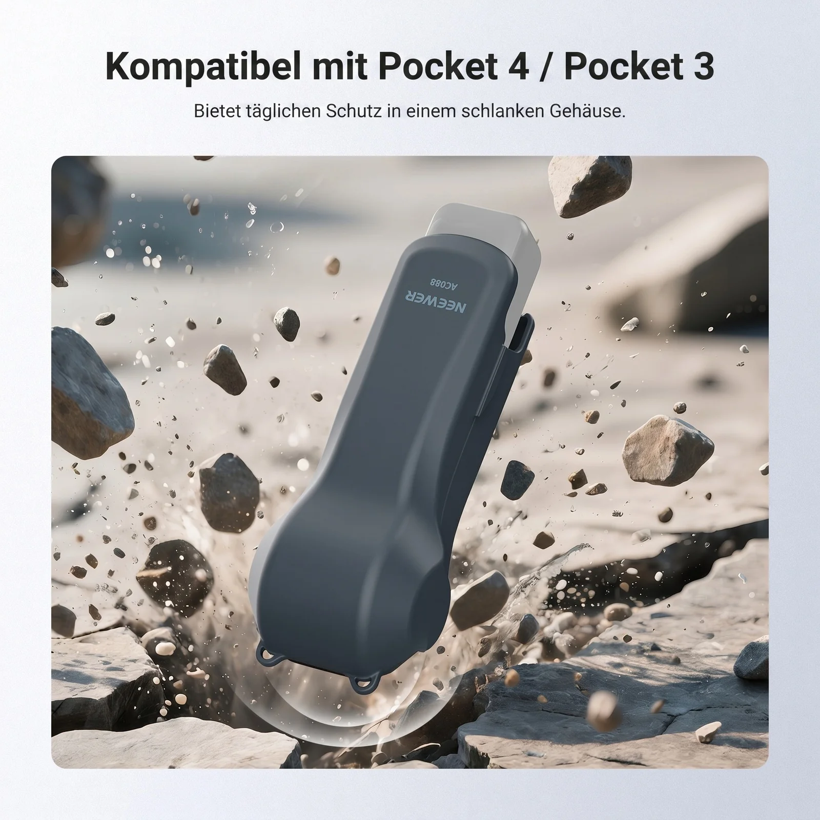 NEEWER AC088 Schutzhülle mit Filterfächern für DJI Osmo Pocket 4/3 & Xtra Muse - Image 2