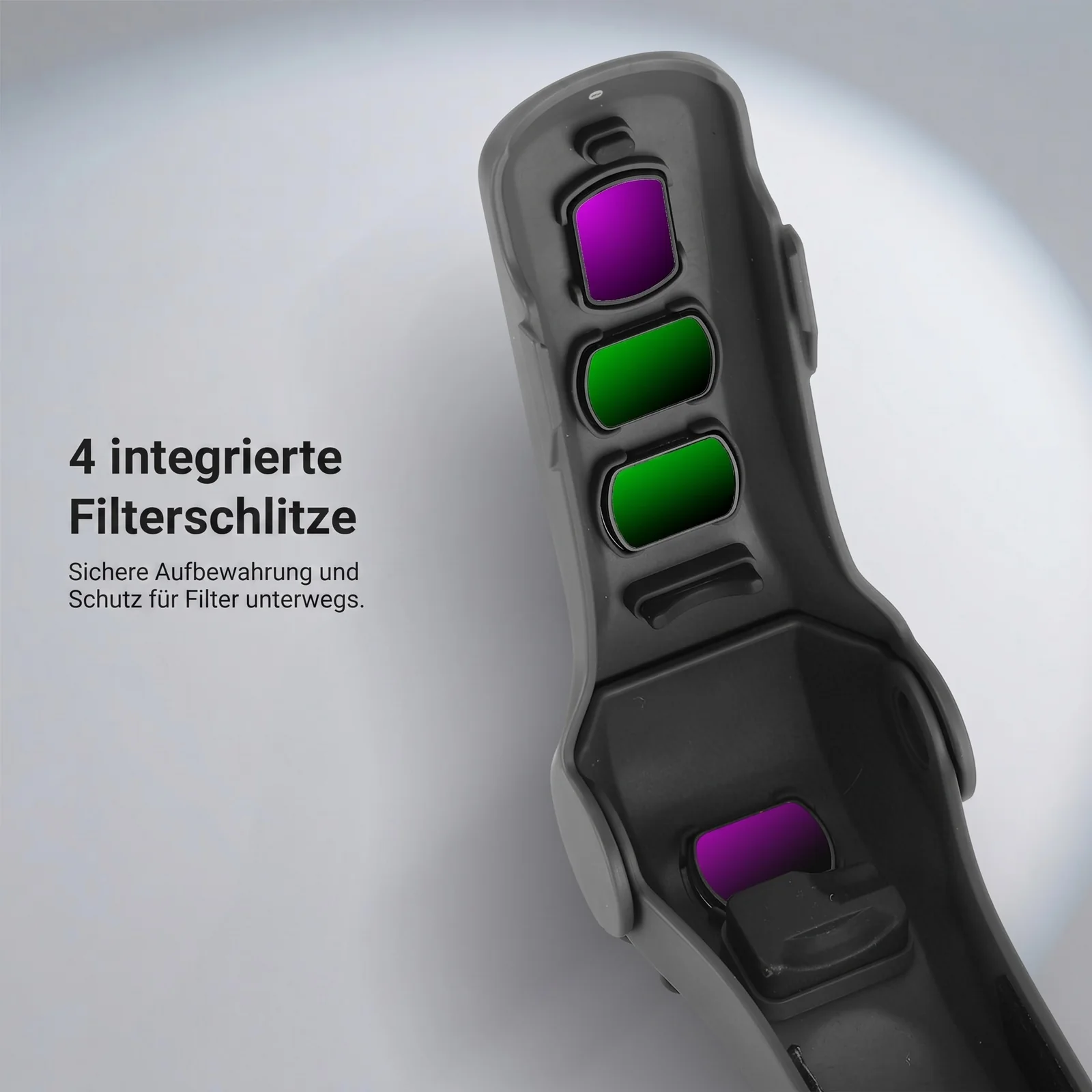 NEEWER AC088 Schutzhülle mit Filterfächern für DJI Osmo Pocket 4/3 & Xtra Muse - Image 3