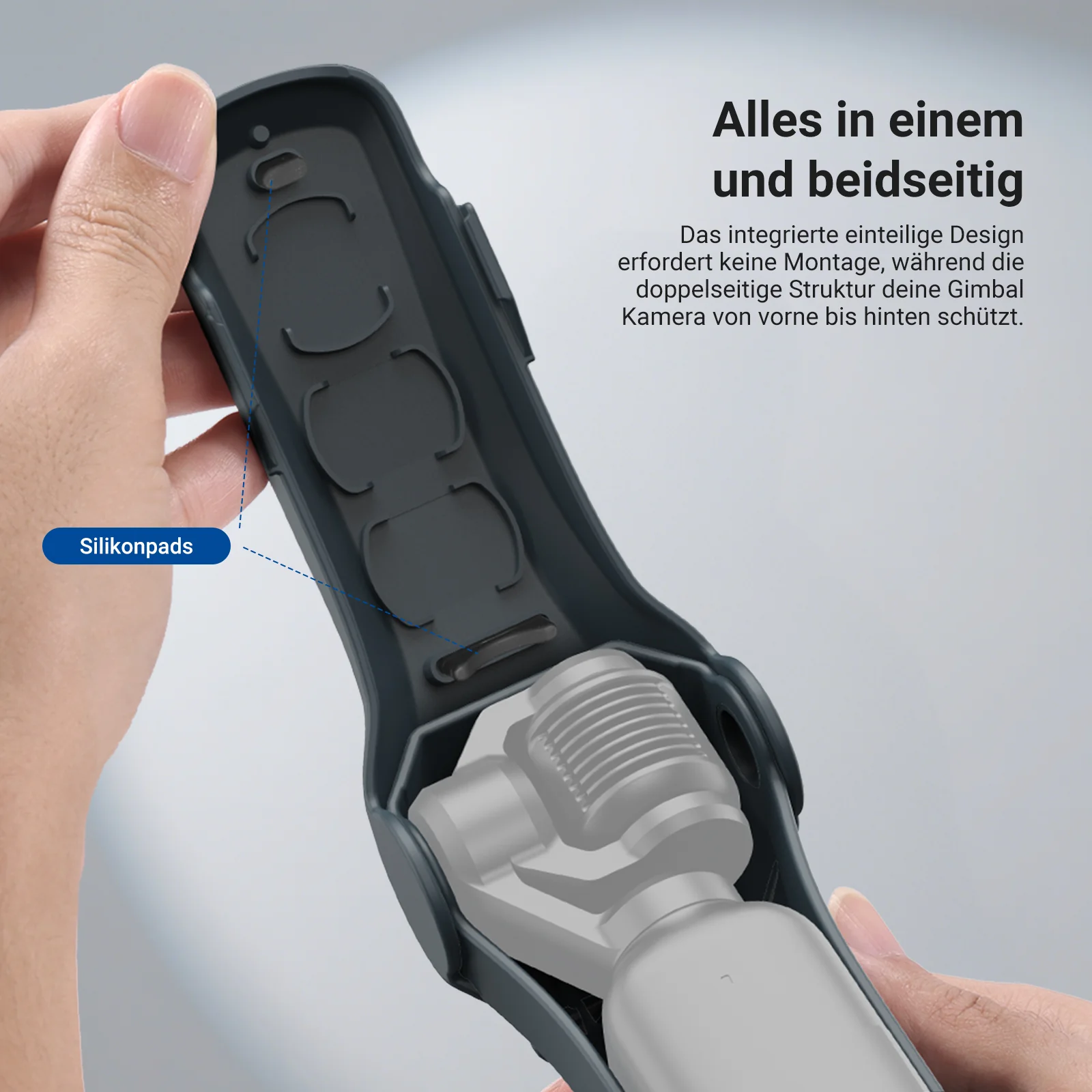 NEEWER AC088 Schutzhülle mit Filterfächern für DJI Osmo Pocket 4/3 & Xtra Muse - Image 5